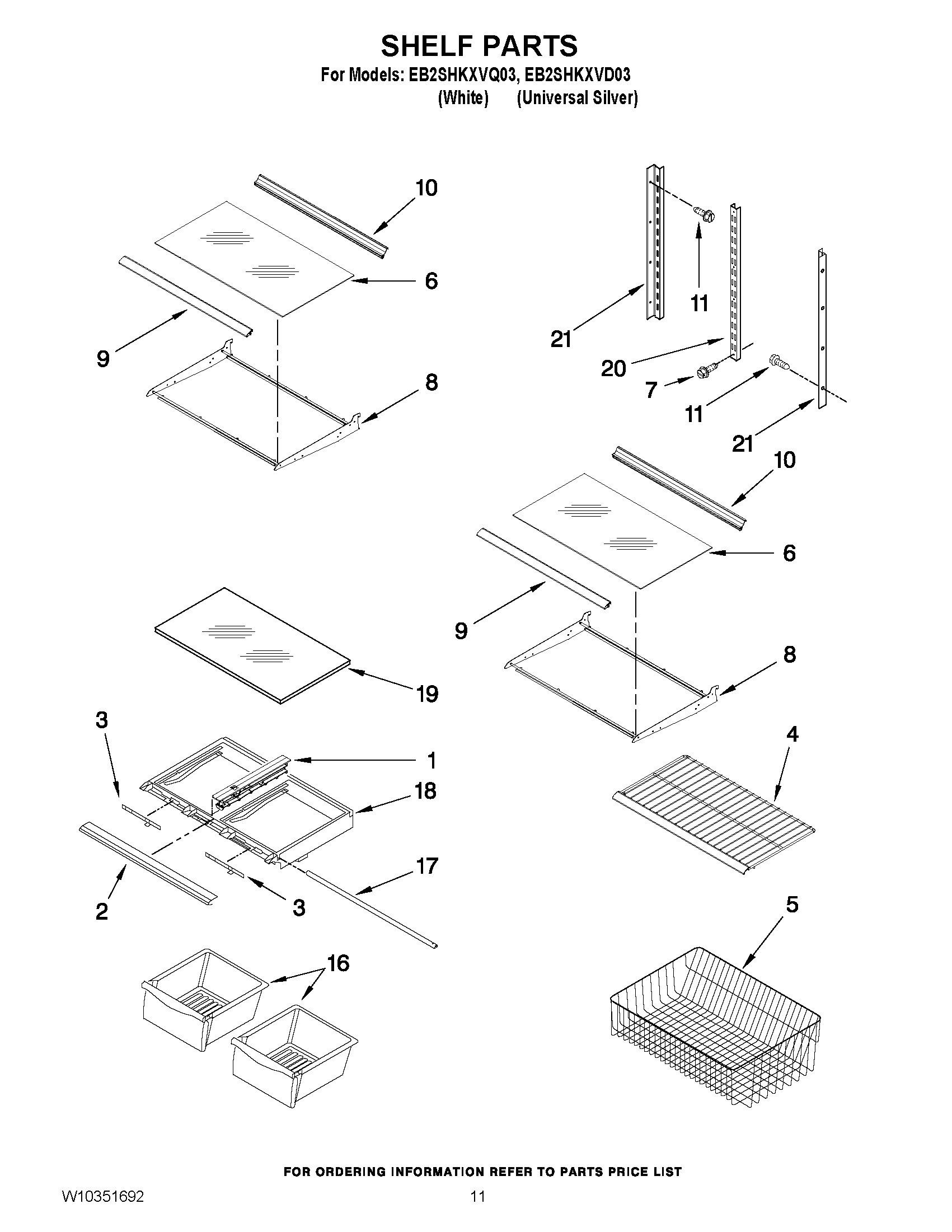 07 - SHELF PARTS