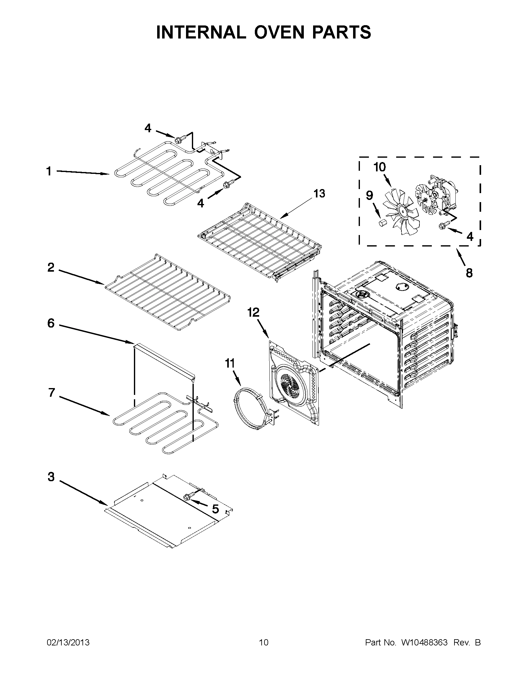 05 - INTERNAL OVEN PARTS