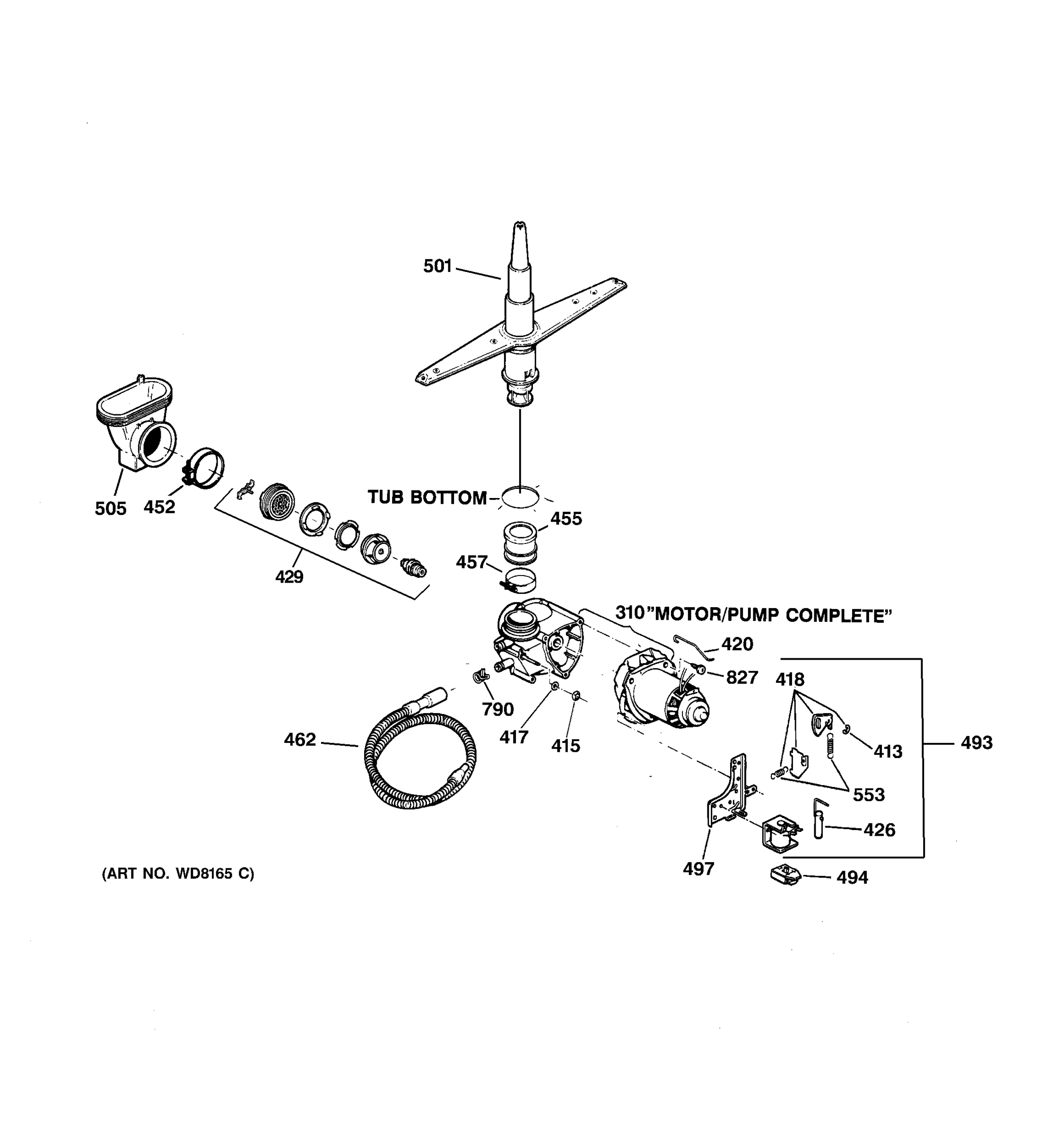 MOTOR-PUMP MECHANISM