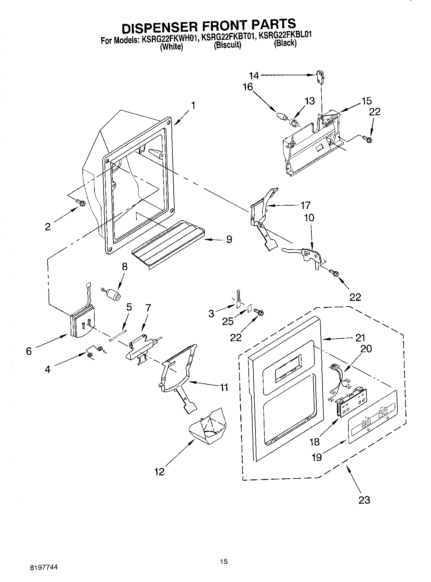 09 - DISPENSER FRONT
