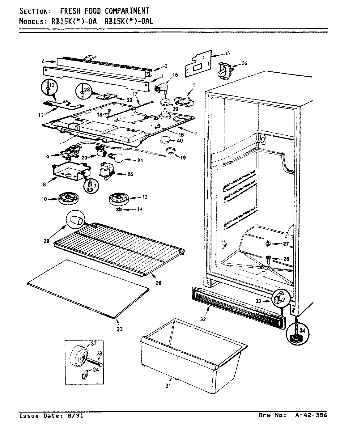 03 - FRESH FOOD COMPARTMENT