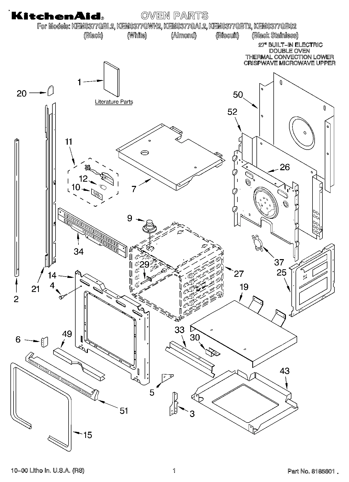 01 - OVEN, LITERATURE