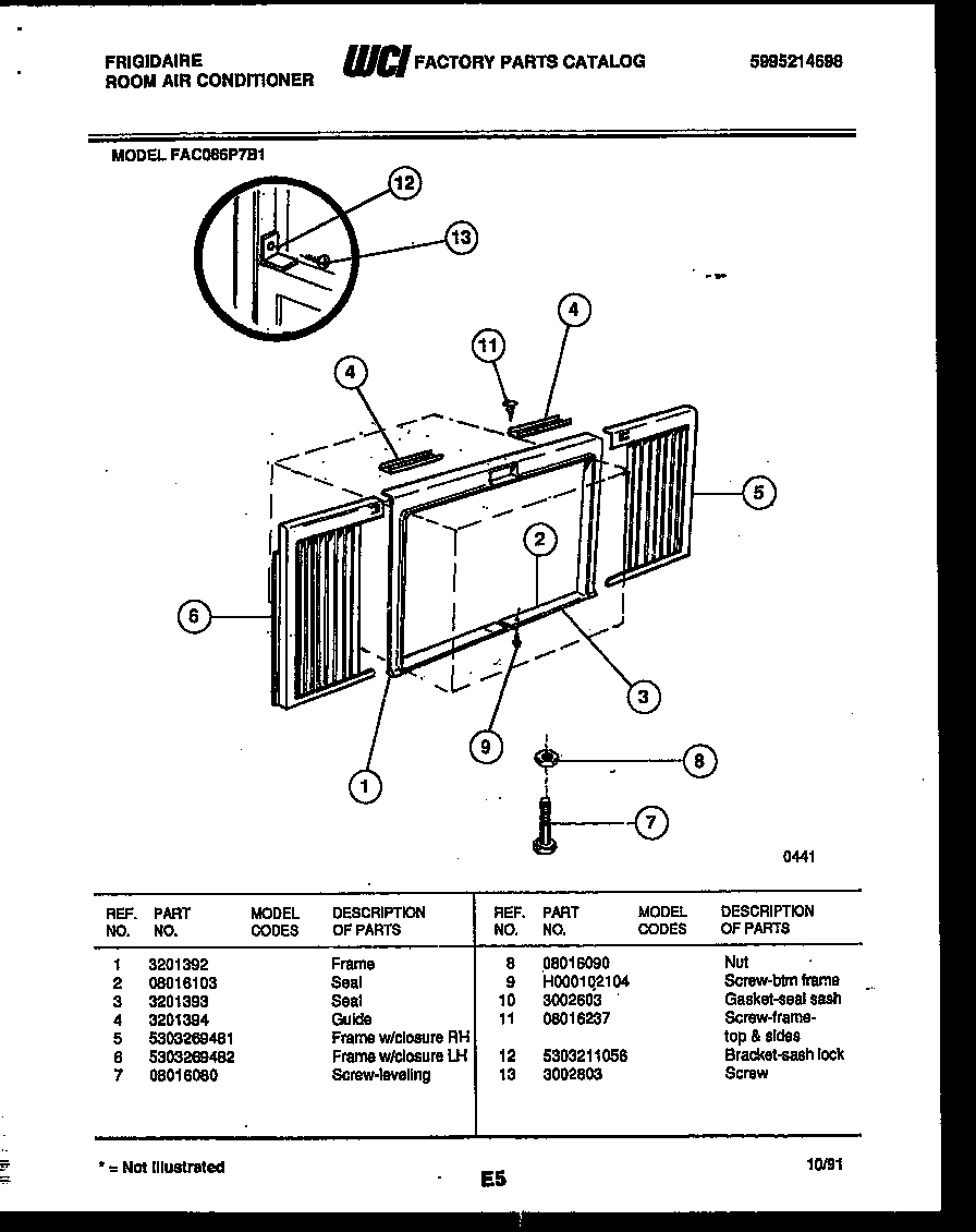 06 - WINDOW MOUNTING PARTS