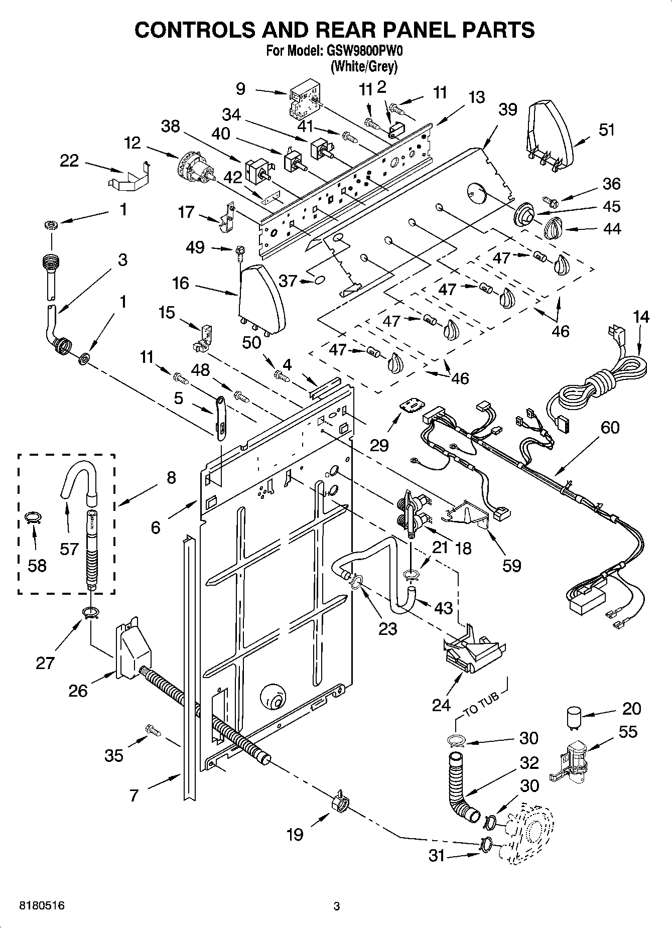 02 - CONTROLS AND REAR PANEL PARTS