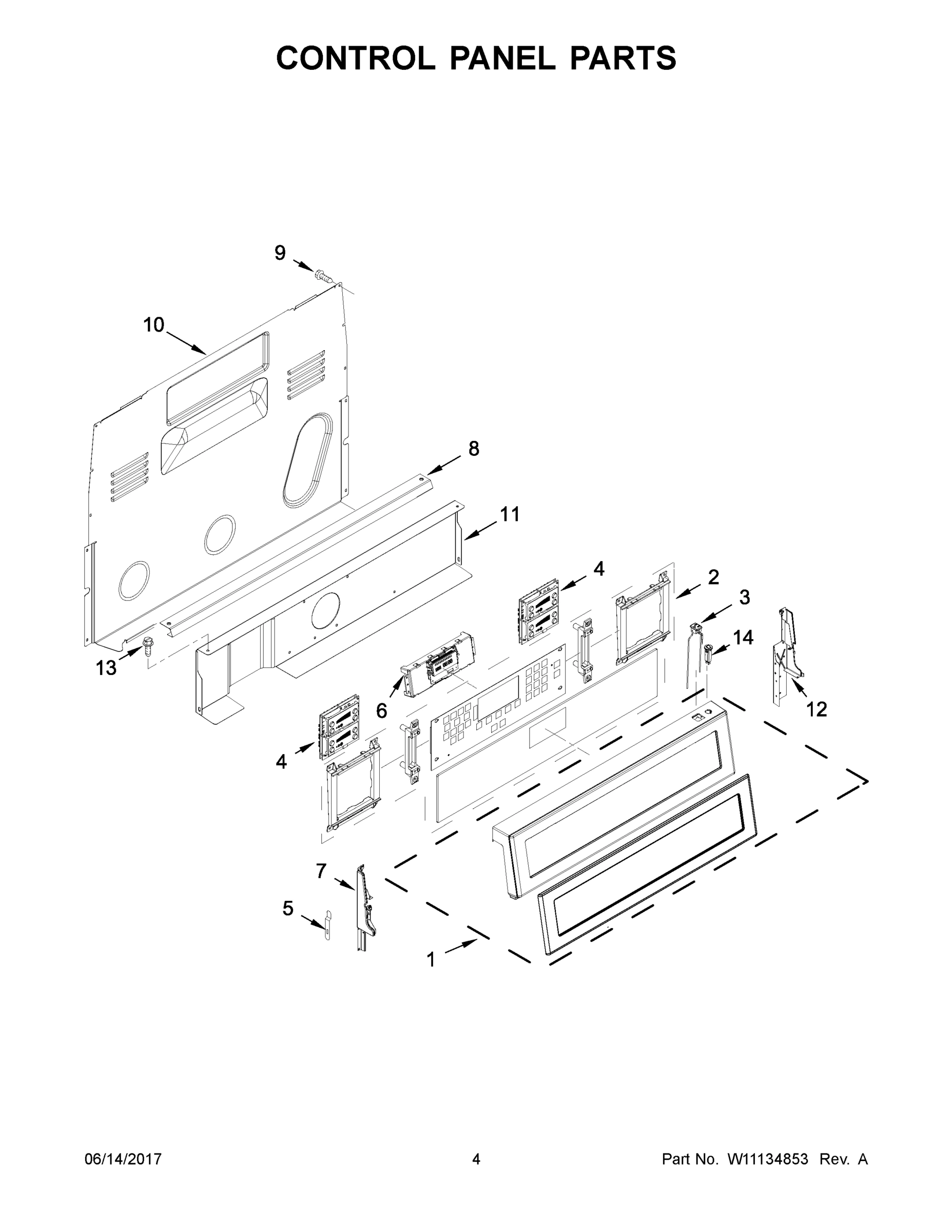 03 - CONTROL PANEL PARTS