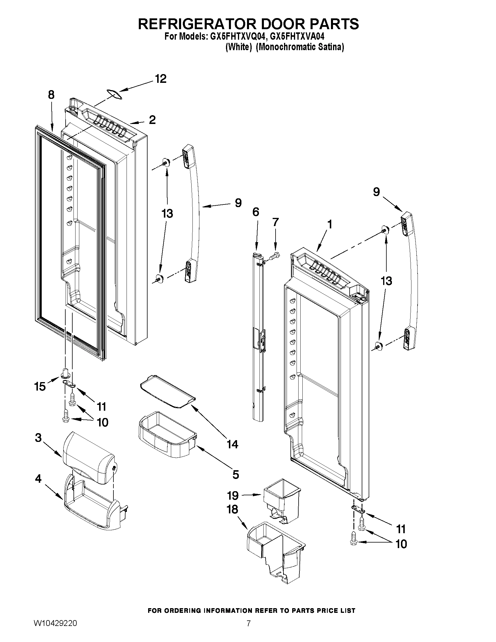 05 - REFRIGERATOR DOOR PARTS