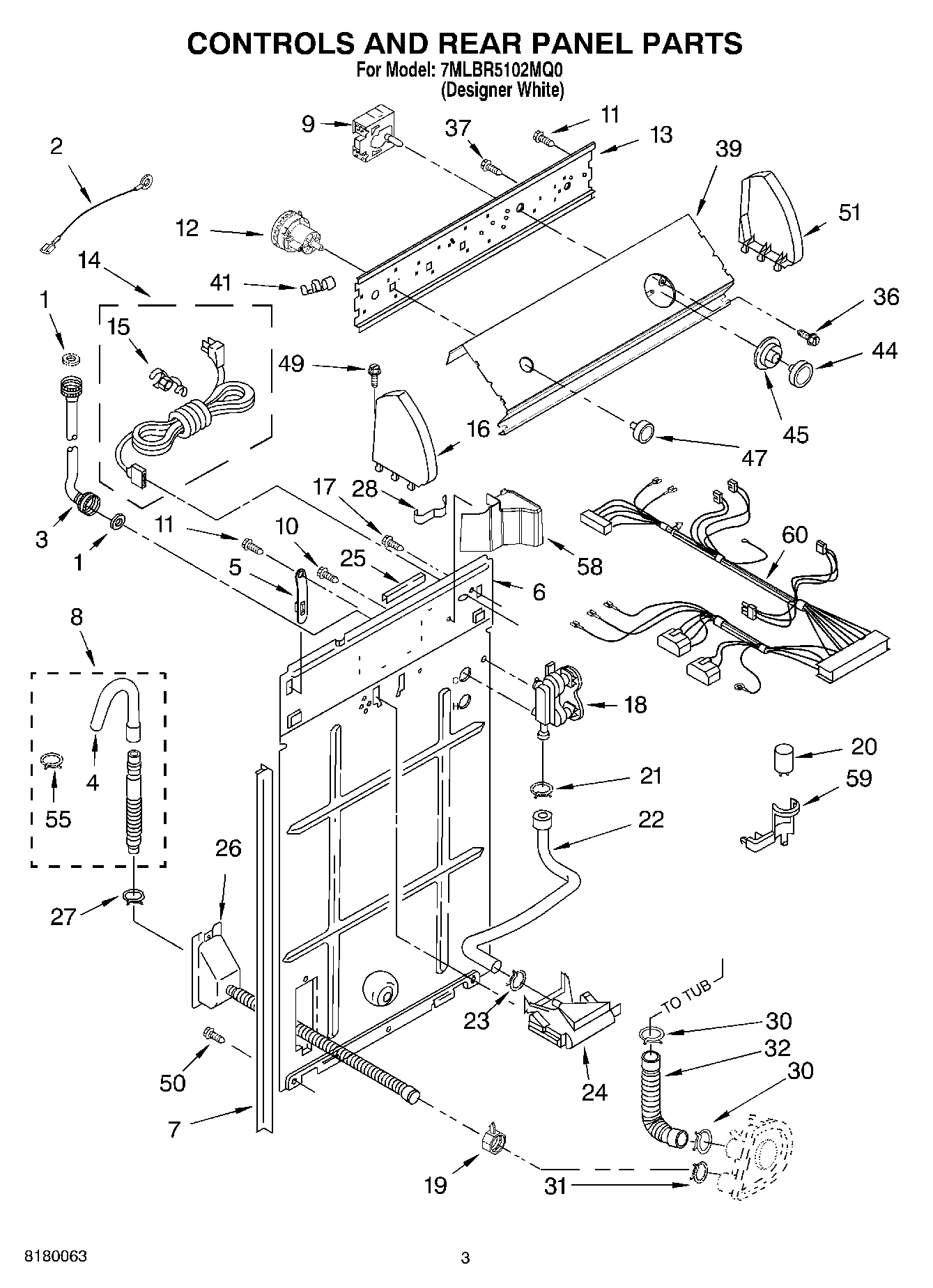 02 - CONTROLS AND REAR PANEL PARTS