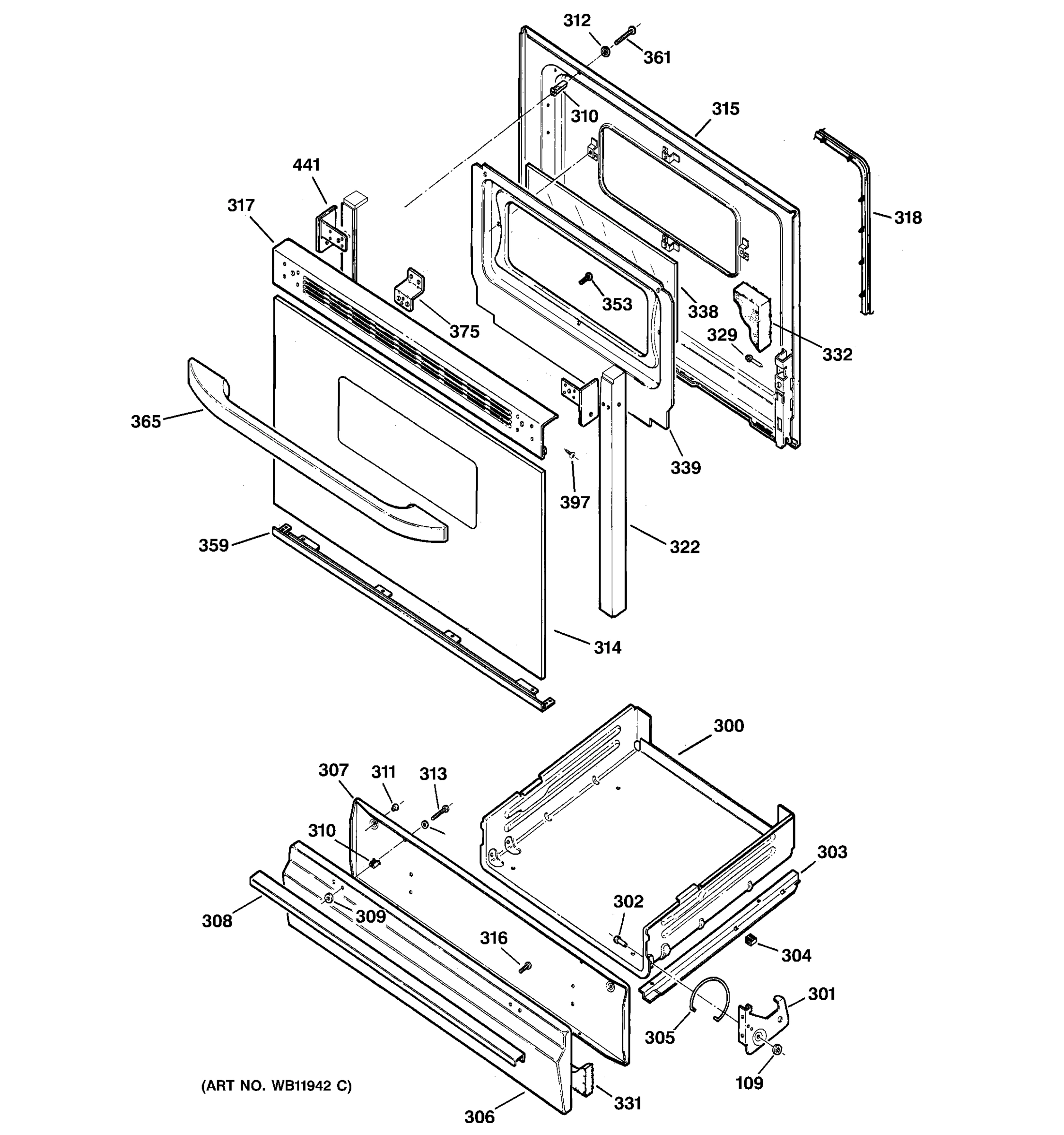 DOOR & DRAWER PARTS