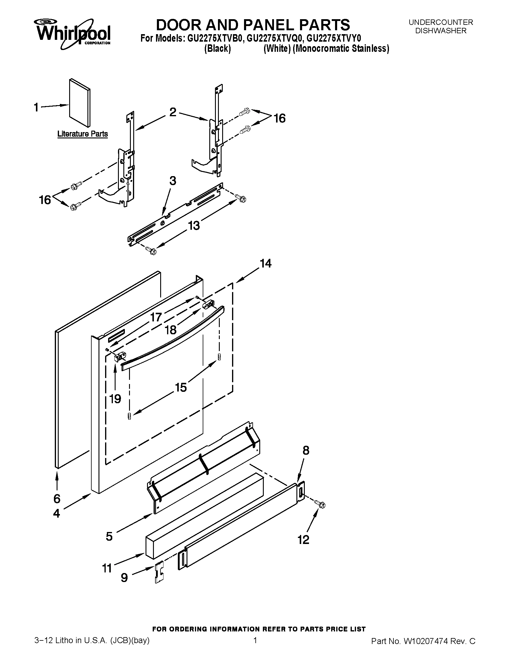 01 - DOOR AND PANEL PARTS