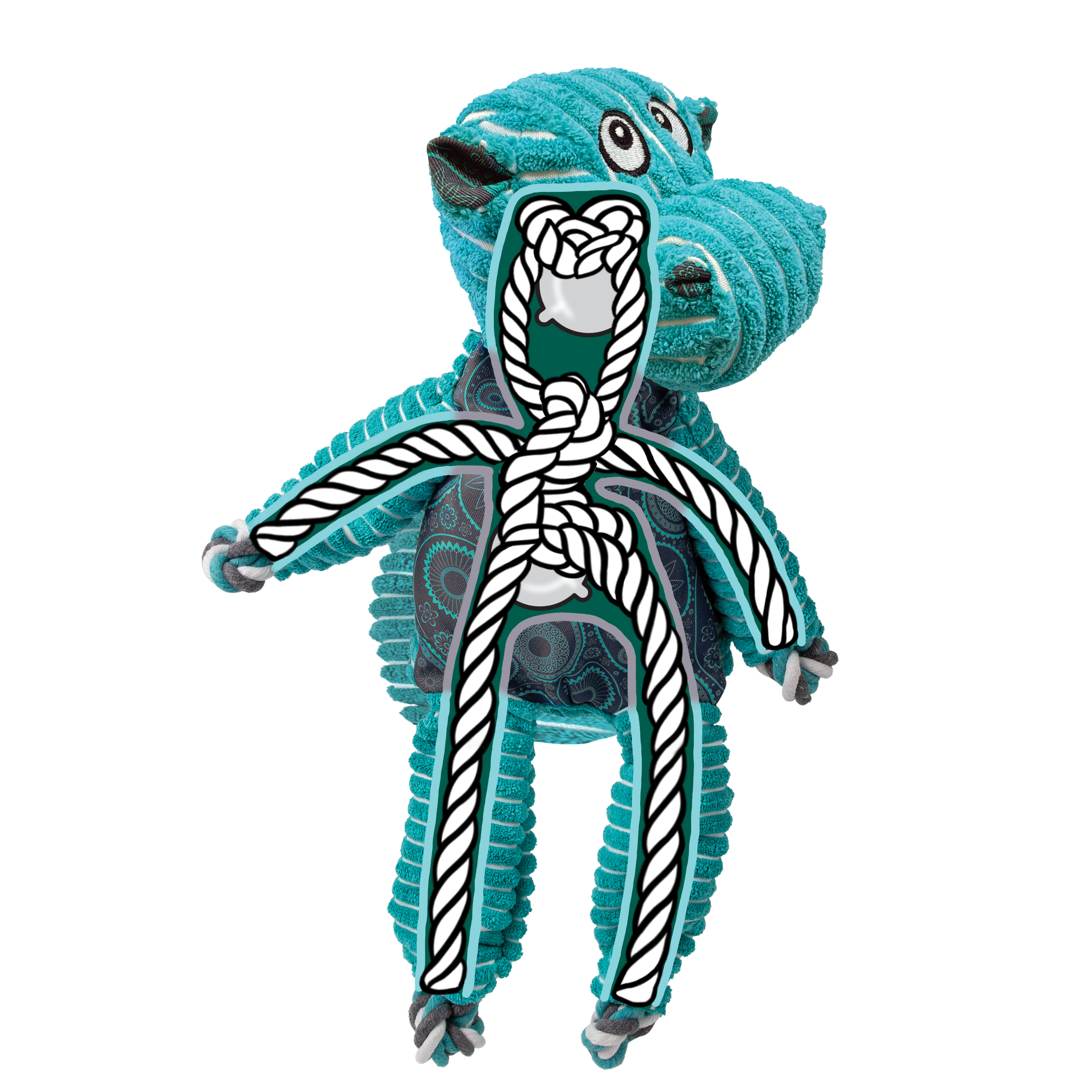 Floppy Knots Hippo educational1 product image