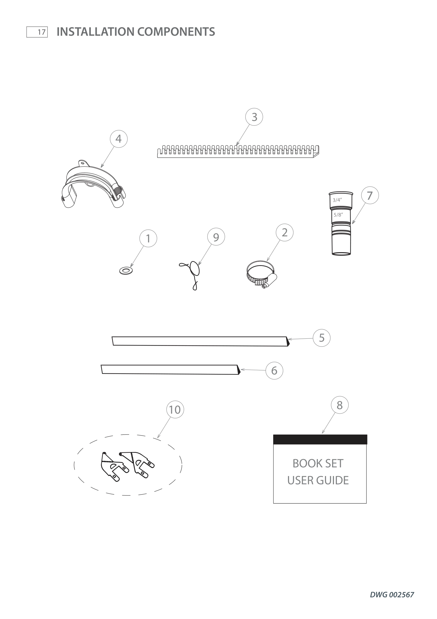 INSTALLATION COMPONENTS