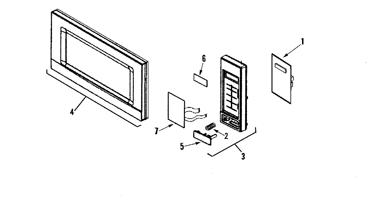 02 - CONTROL PANEL/DOOR ASSEMBLY
