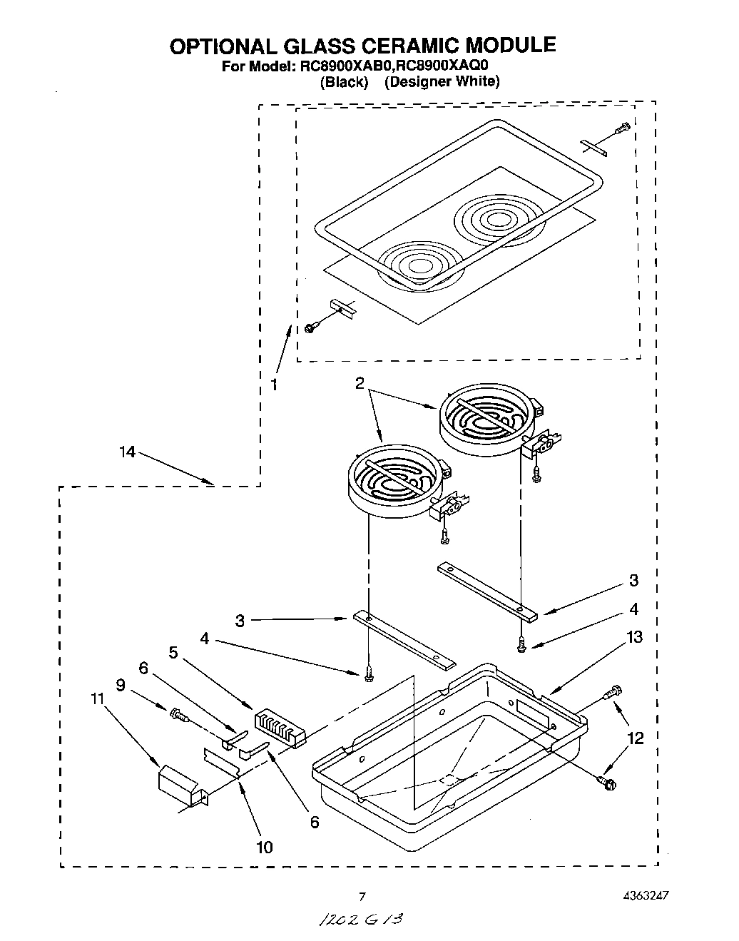 06 - OPTIONAL GLASS CERAMIC MODULE