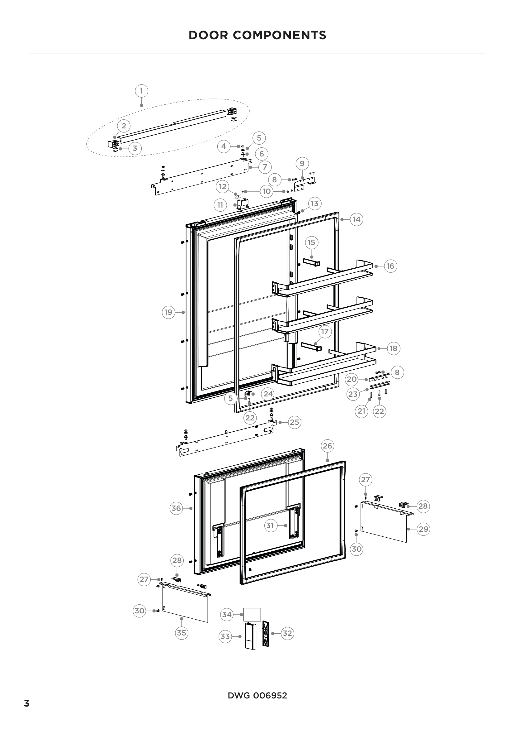 DOOR COMPONENTS