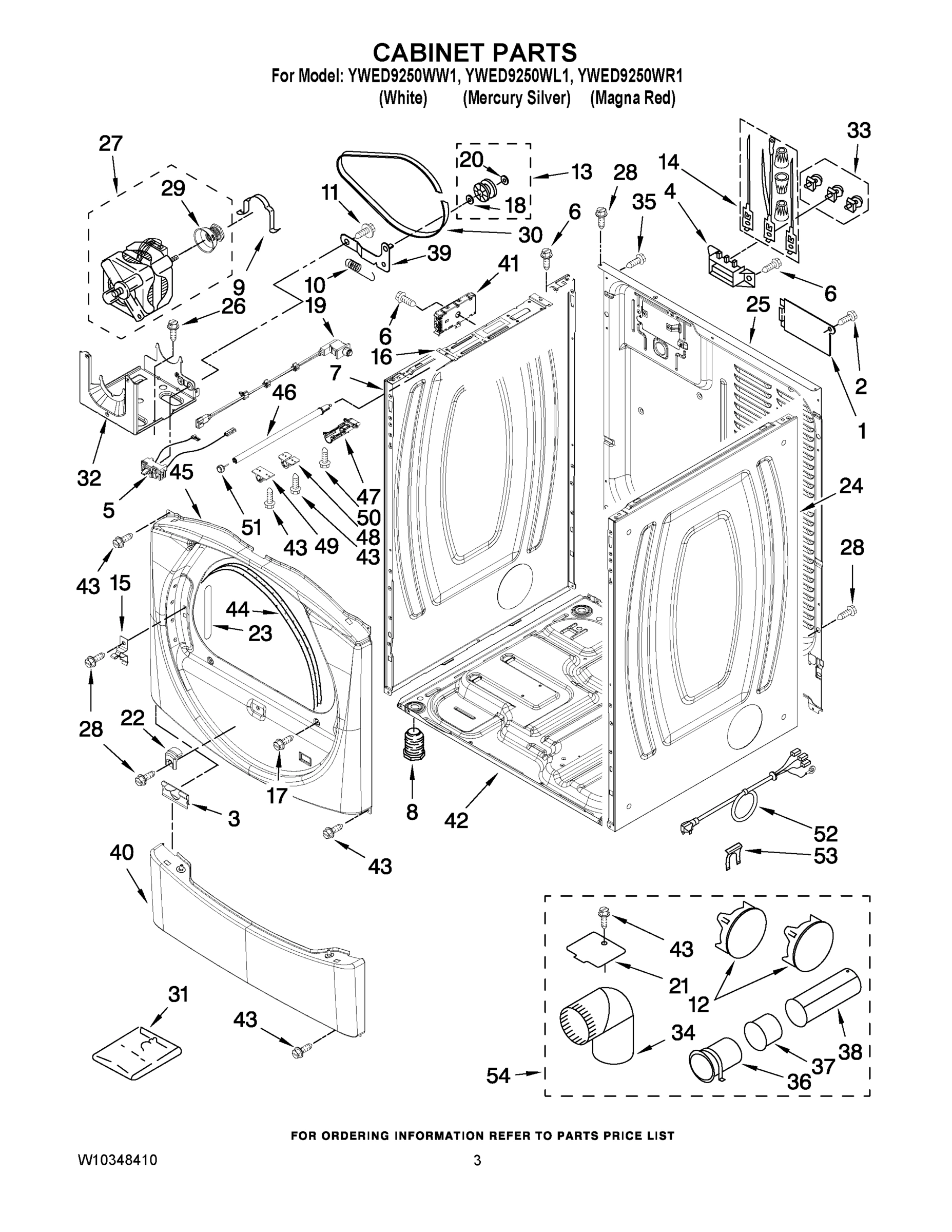 02 - CABINET PARTS