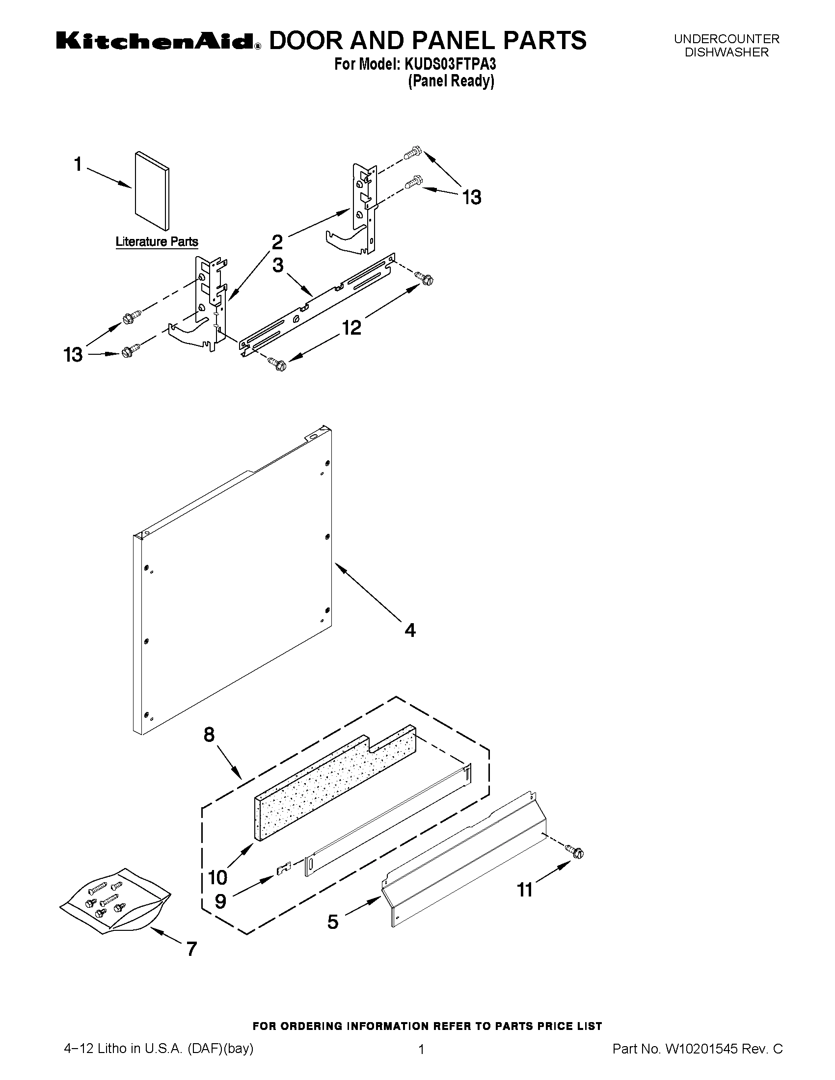 01 - DOOR AND PANEL PARTS