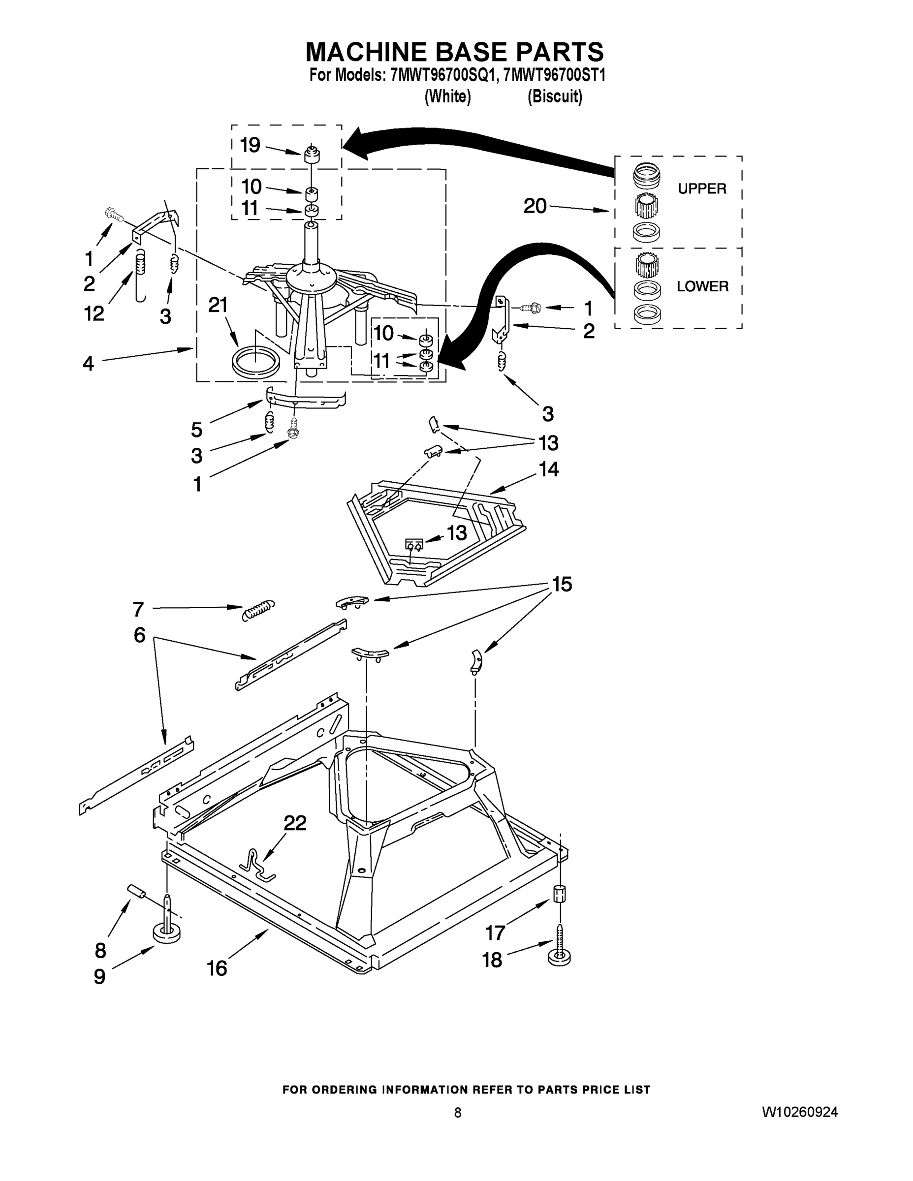 05 - MACHINE BASE PARTS