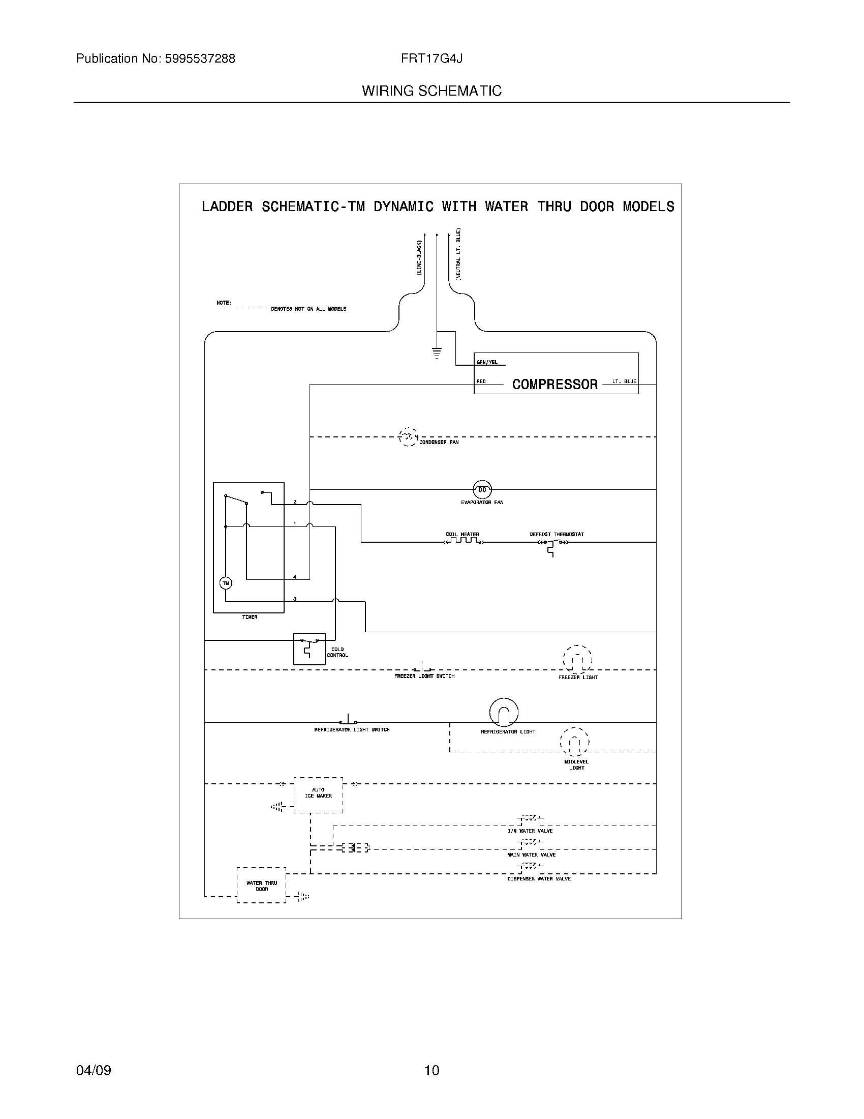 10 - WIRING SCHEMATIC