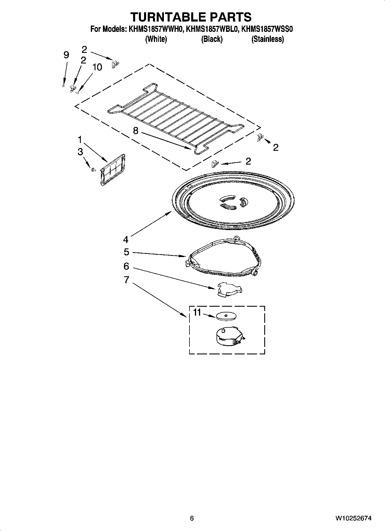 05 - TURNTABLE PARTS