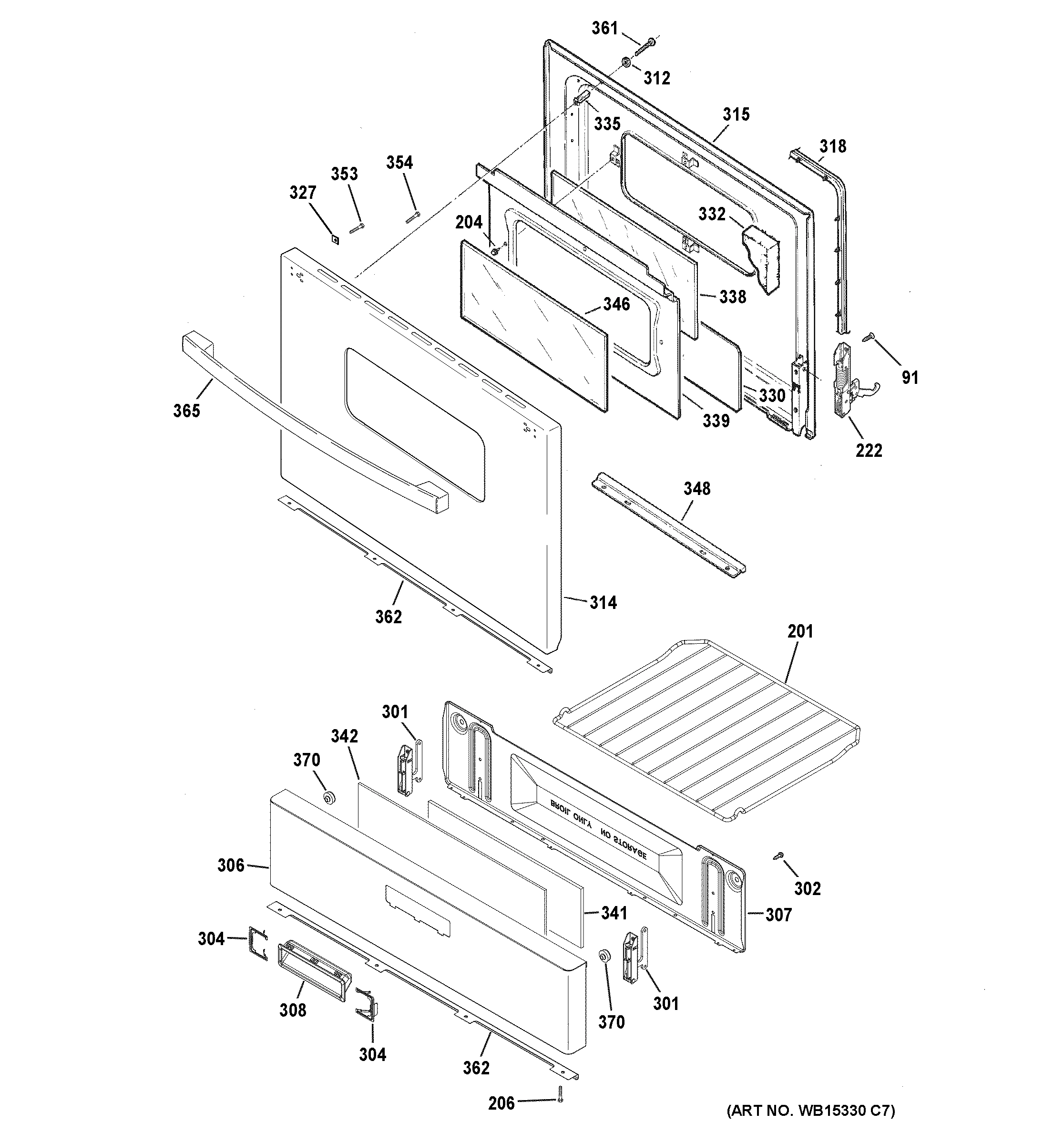 DOOR & DRAWER PARTS