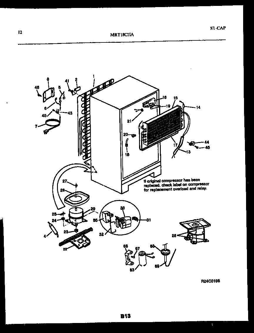 07 - SYSTEM AND AUTOMATIC DEFROST PARTS