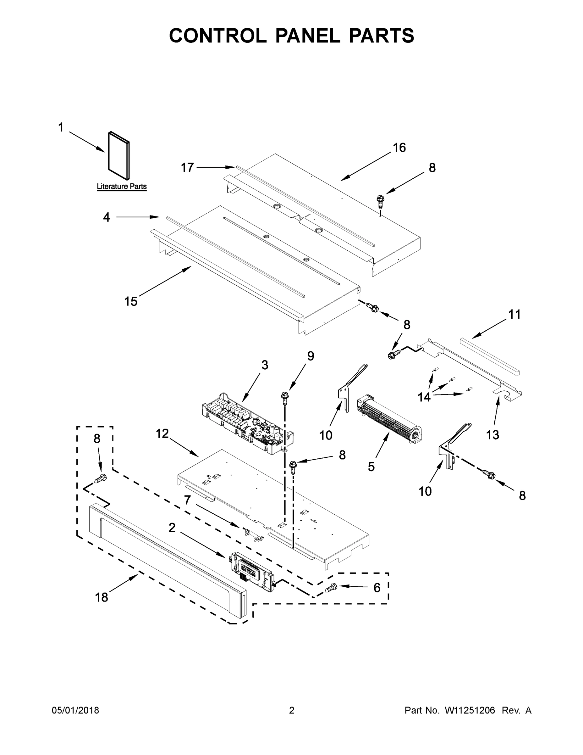 02 - CONTROL PANEL PARTS