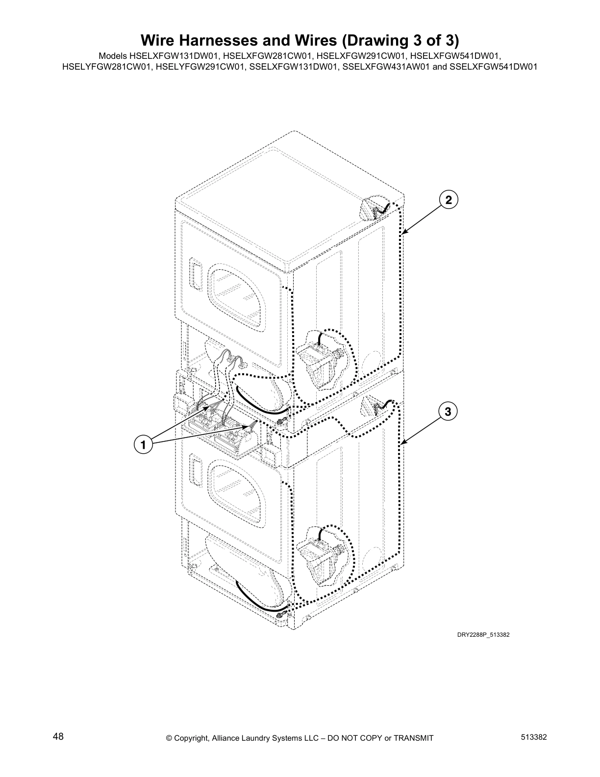 Wire Harnesses and Wires (Drawing 3 of 3)