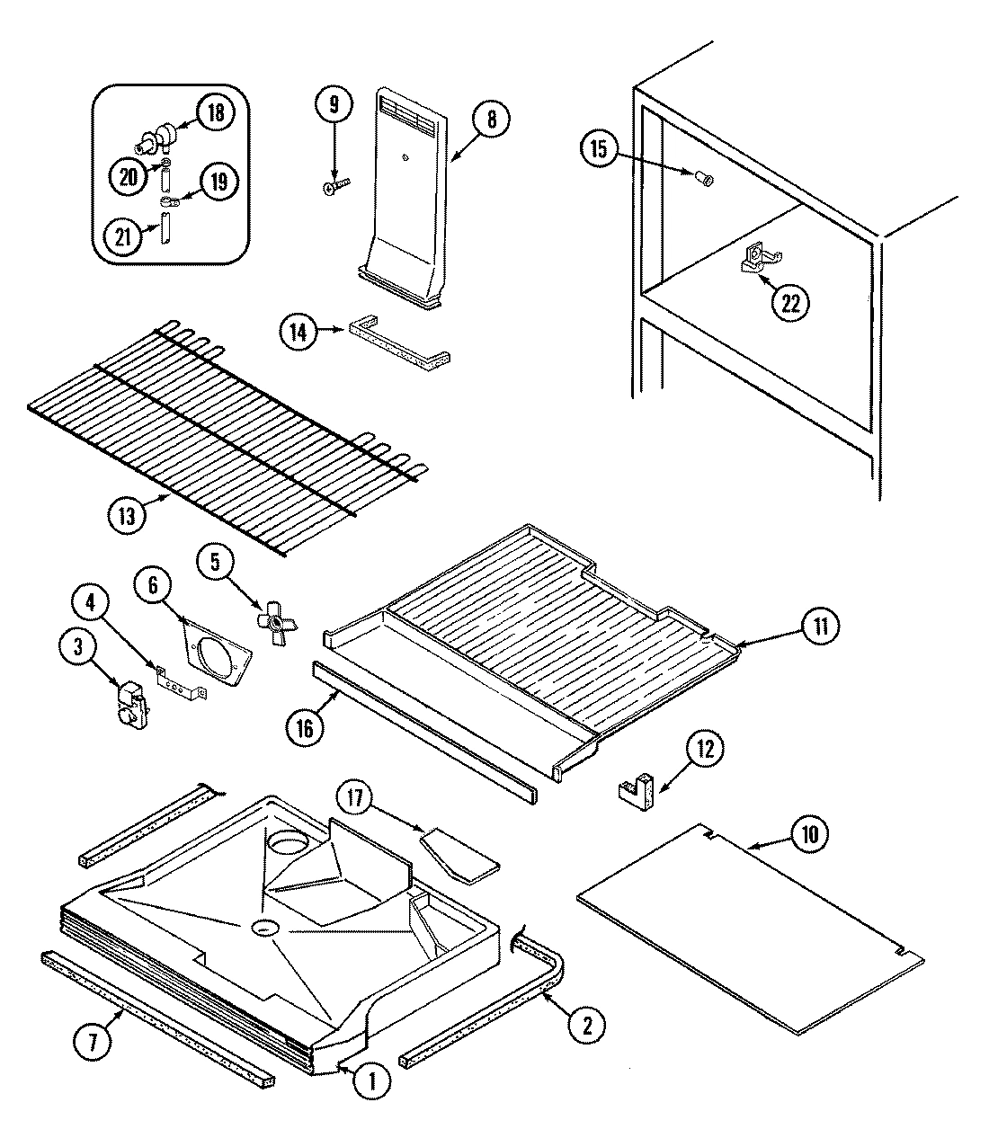 01 - FREEZER COMPARTMENT
