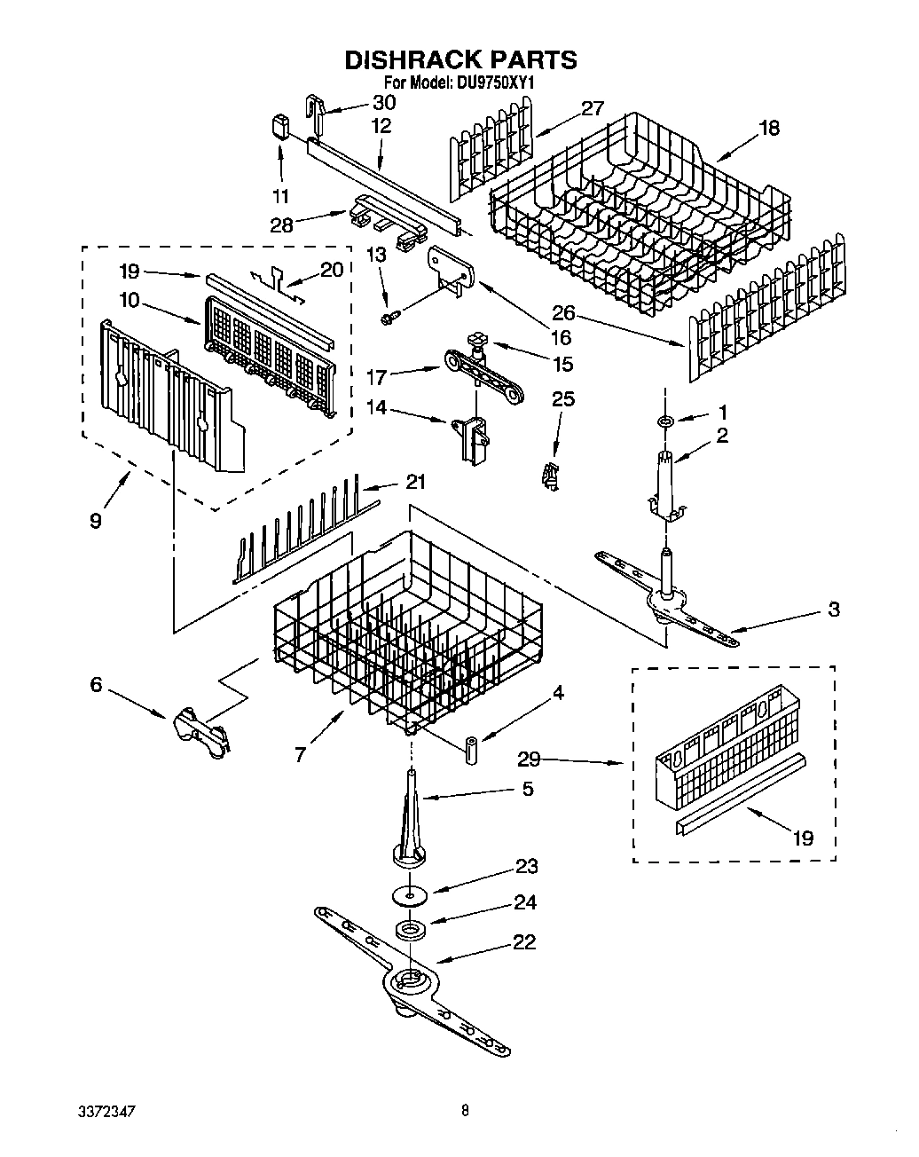 06 - DISHRACK, LIT/OPTIONAL