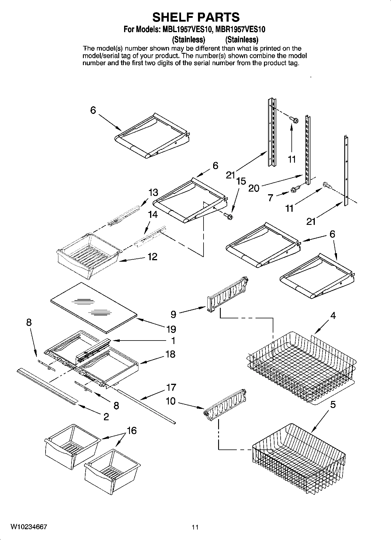 07 - SHELF PARTS, OPTIONAL PARTS