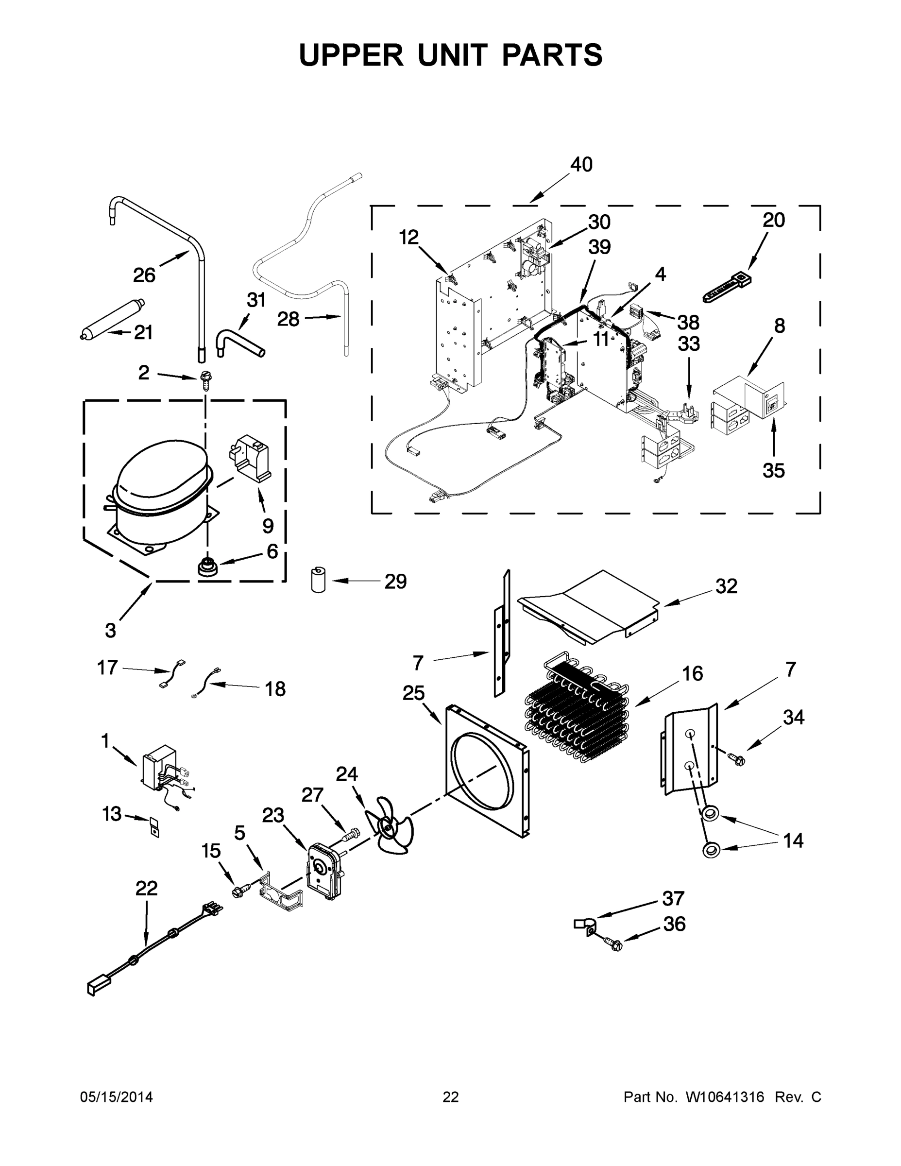12 - UPPER UNIT PARTS