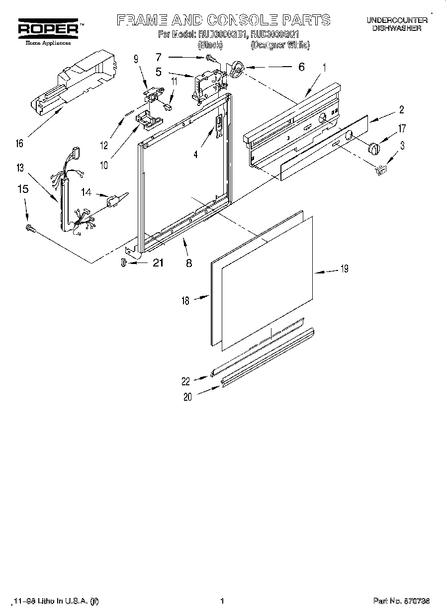 01 - FRAME AND CONSOLE