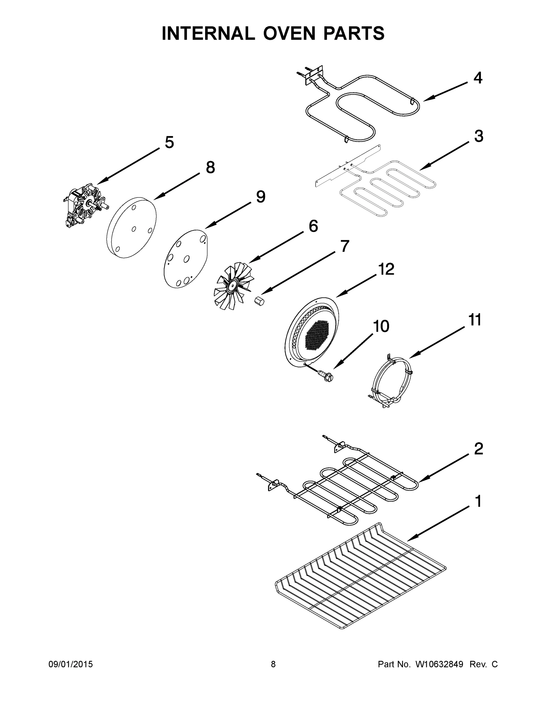 05 - INTERNAL OVEN PARTS