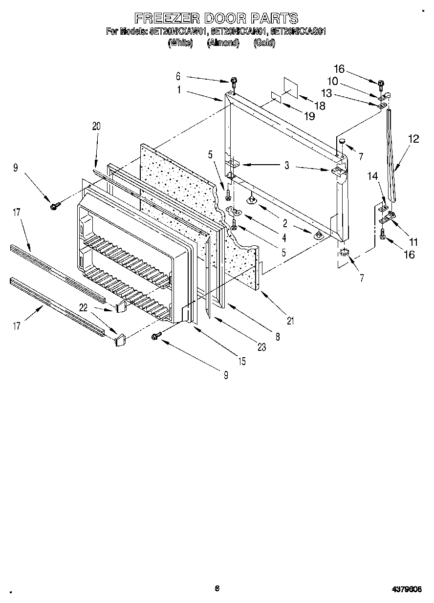 05 - FREEZER DOOR