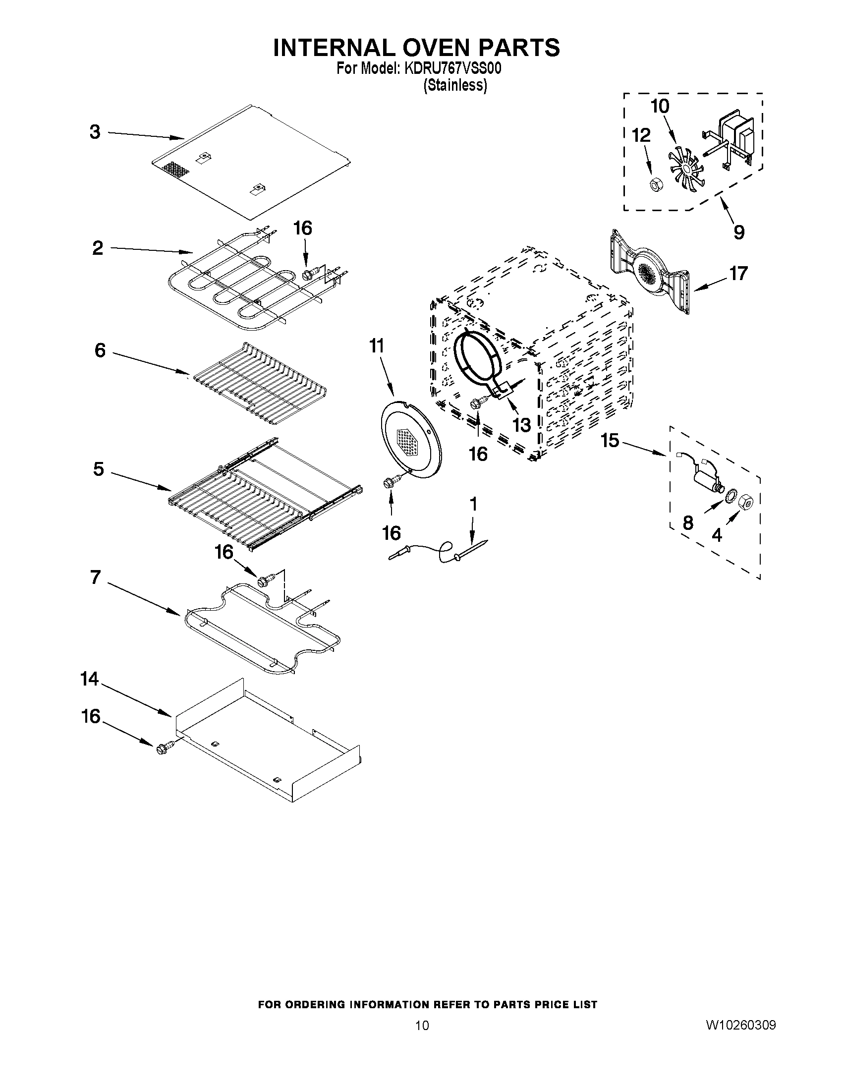 07 - INTERNAL OVEN PARTS