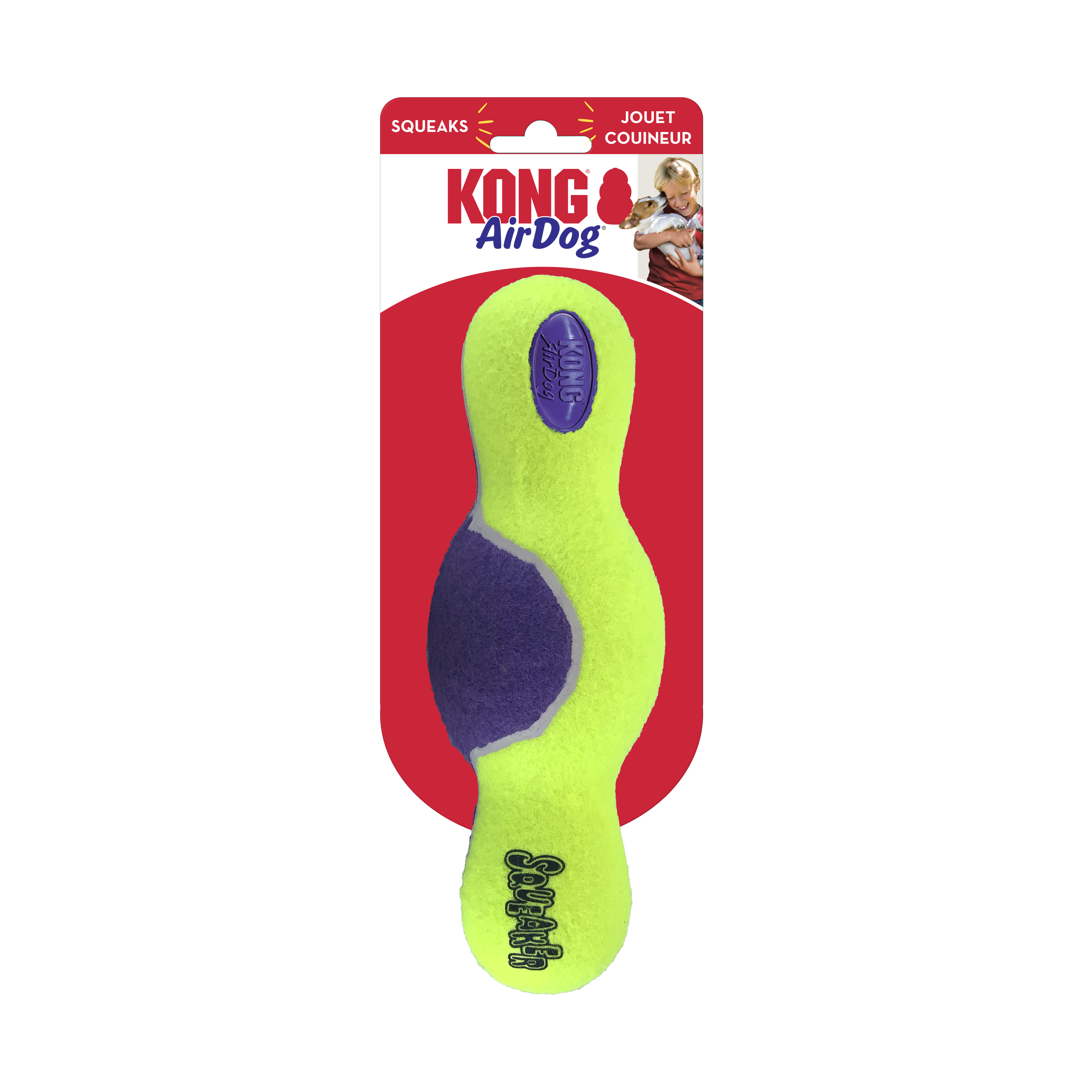 AirDog Squeaker Roller onpack Produktbild