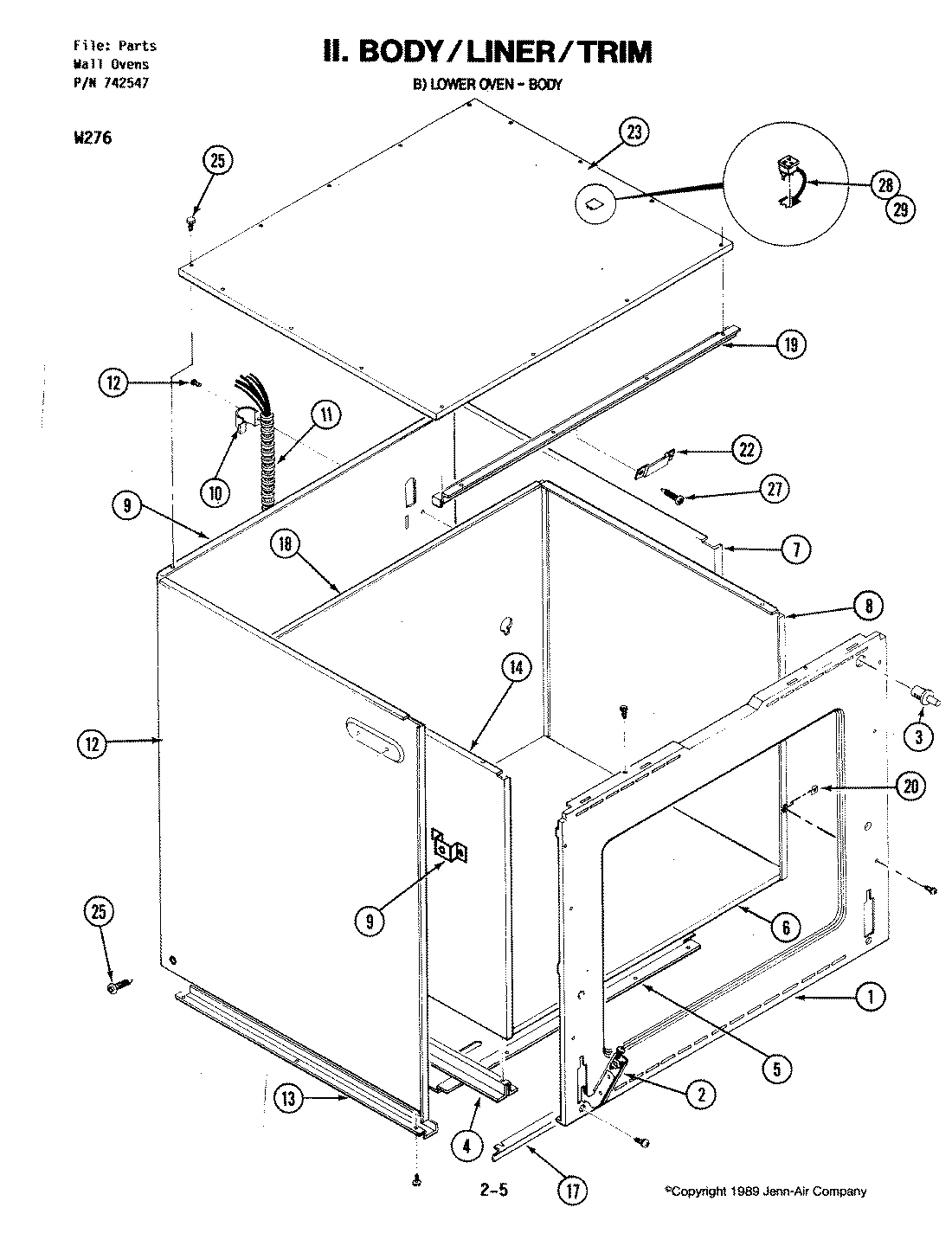 07 - BODY (LOWER W276)