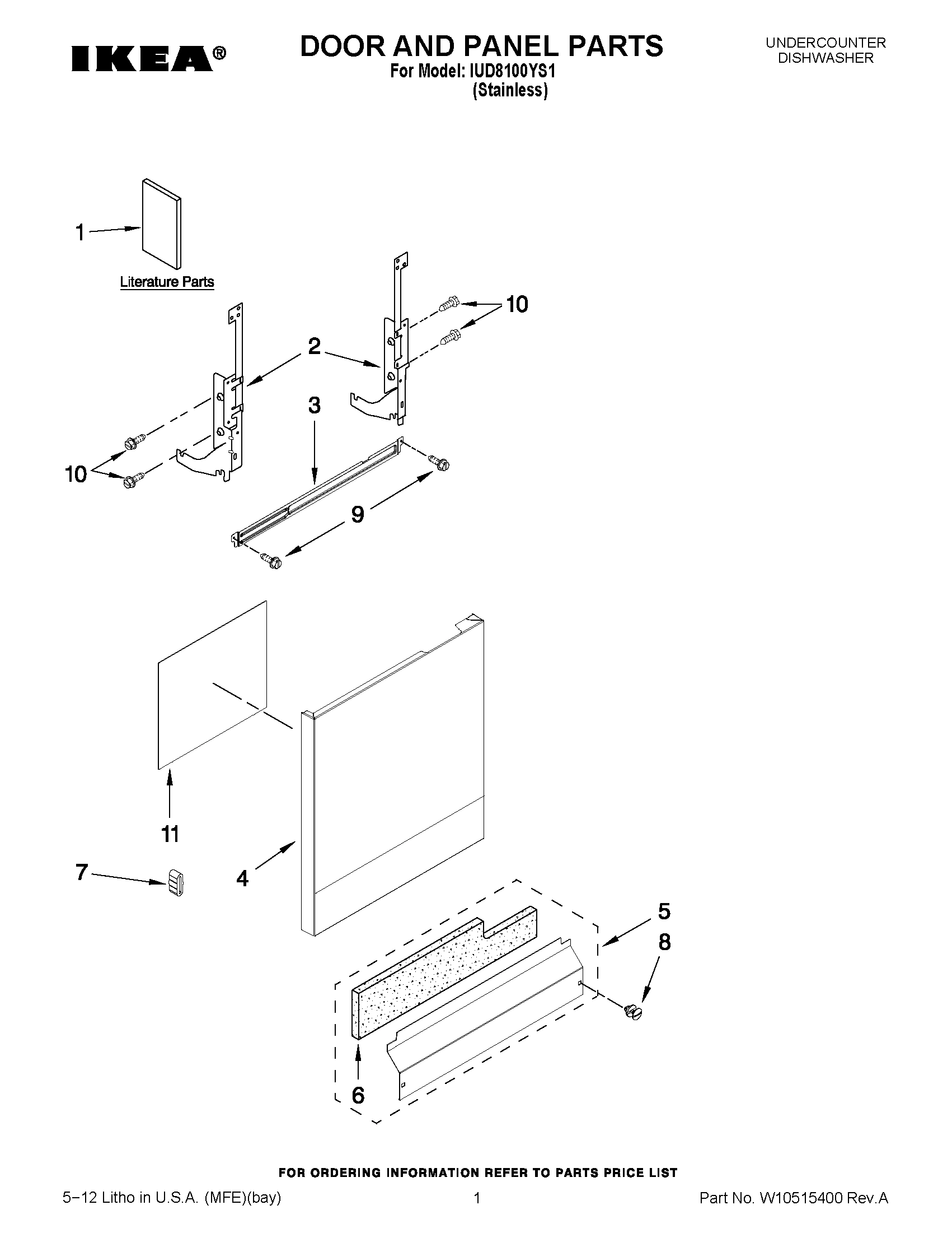 01 - DOOR AND PANEL PARTS