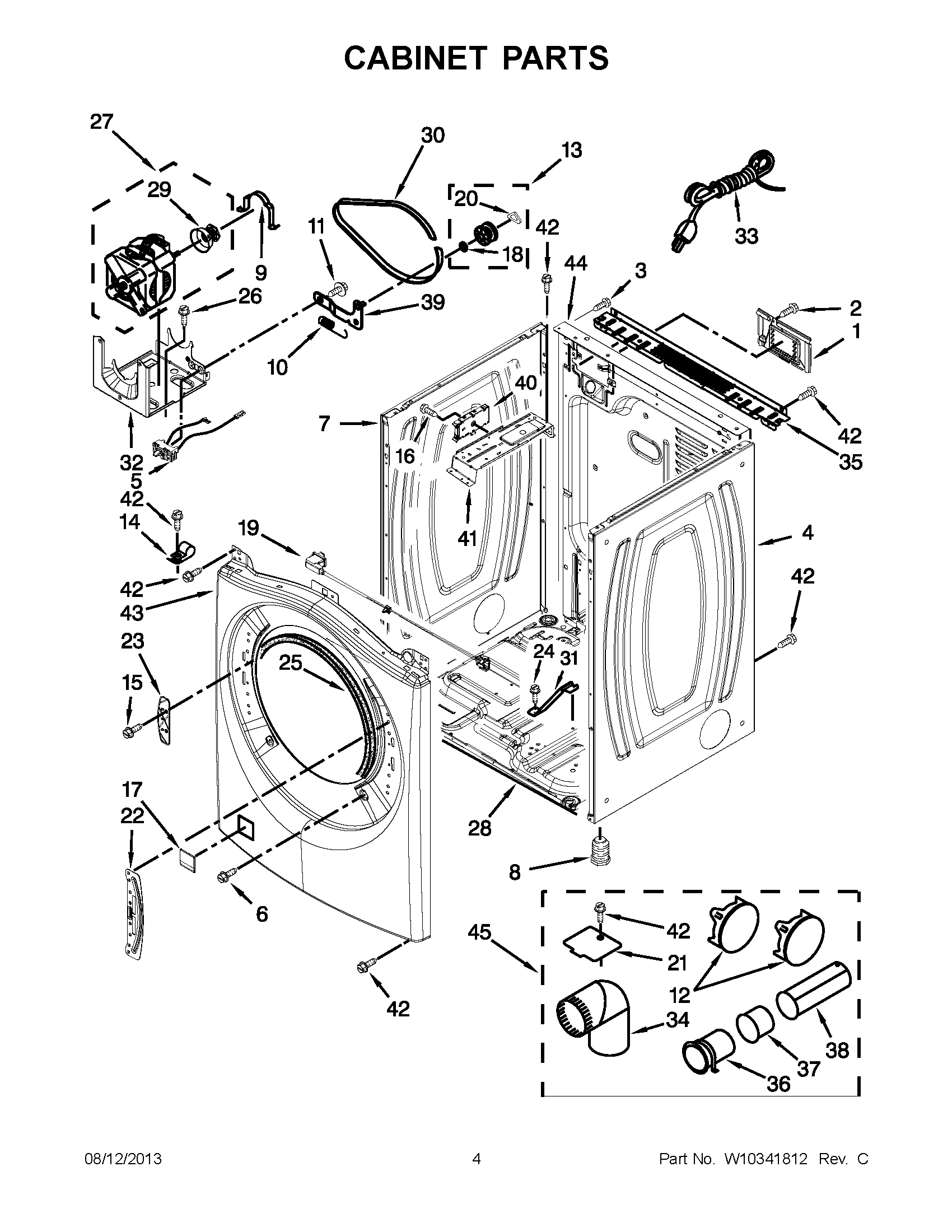 02 - CABINET PARTS