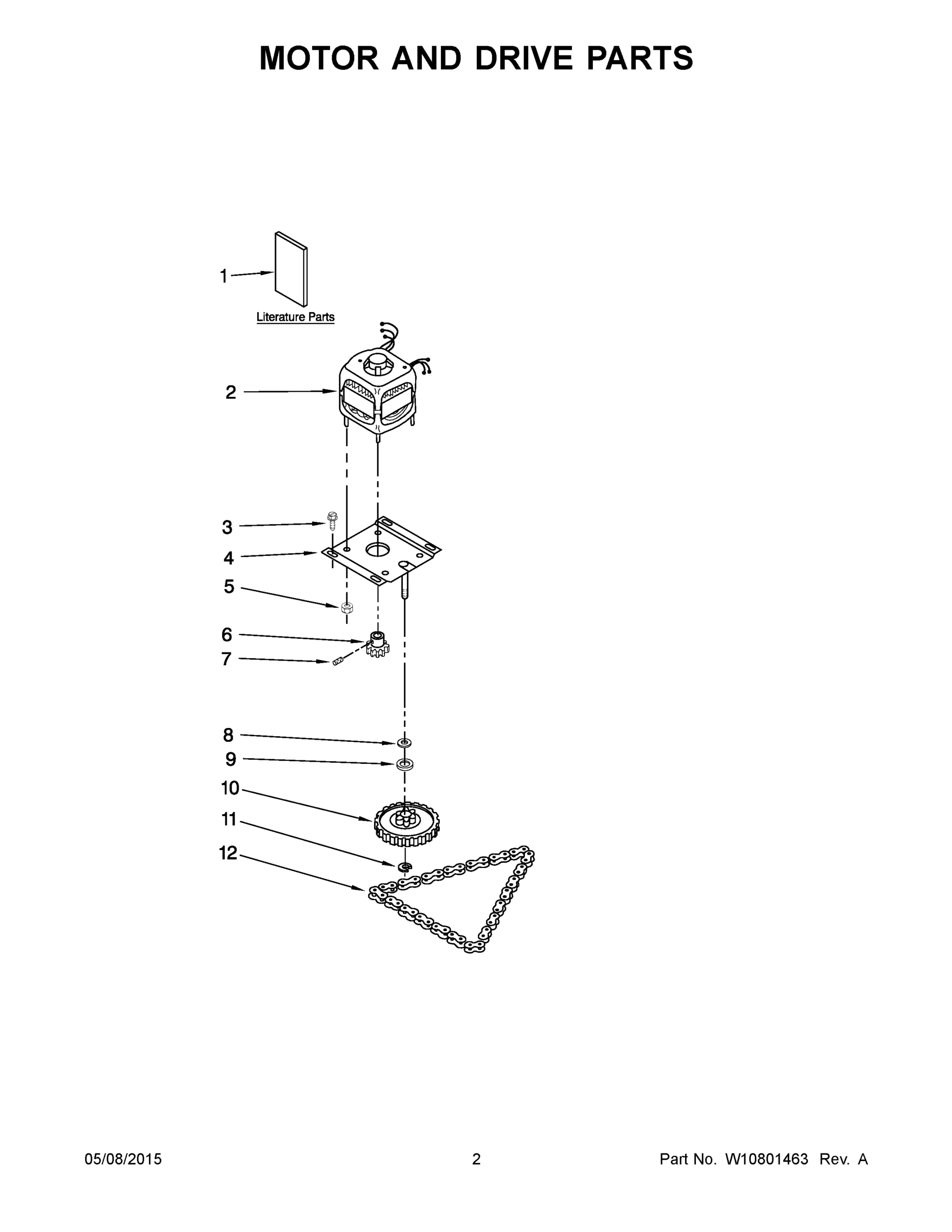 02 - MOTOR AND DRIVE PARTS