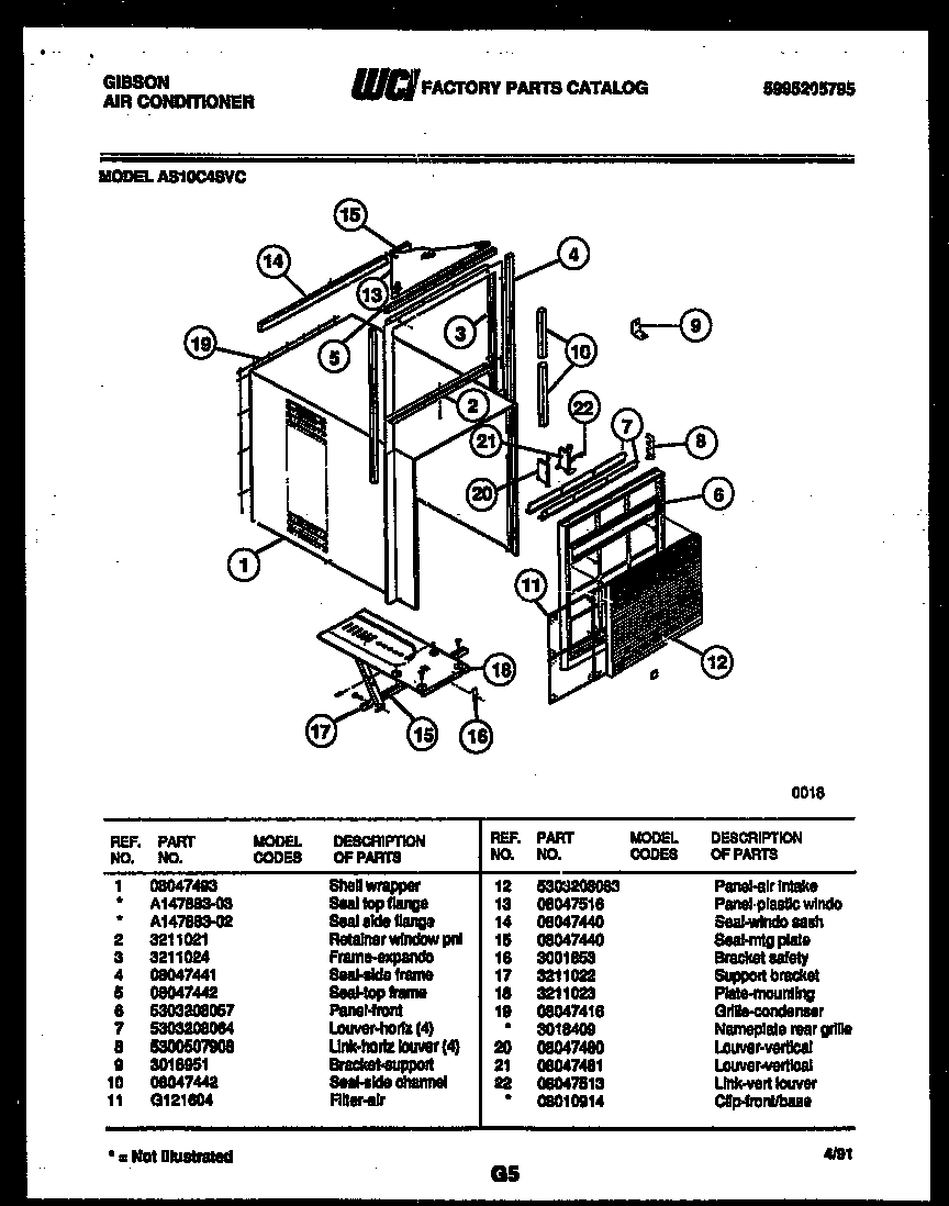 02 - CABINET PARTS