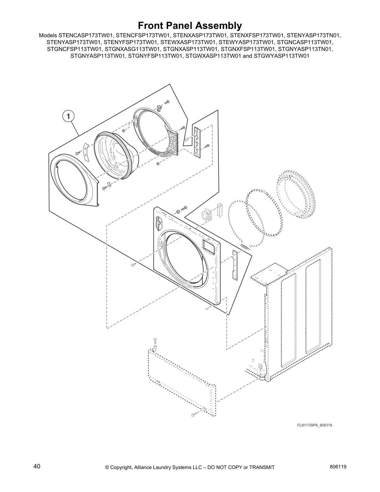 Front Panel Assembly