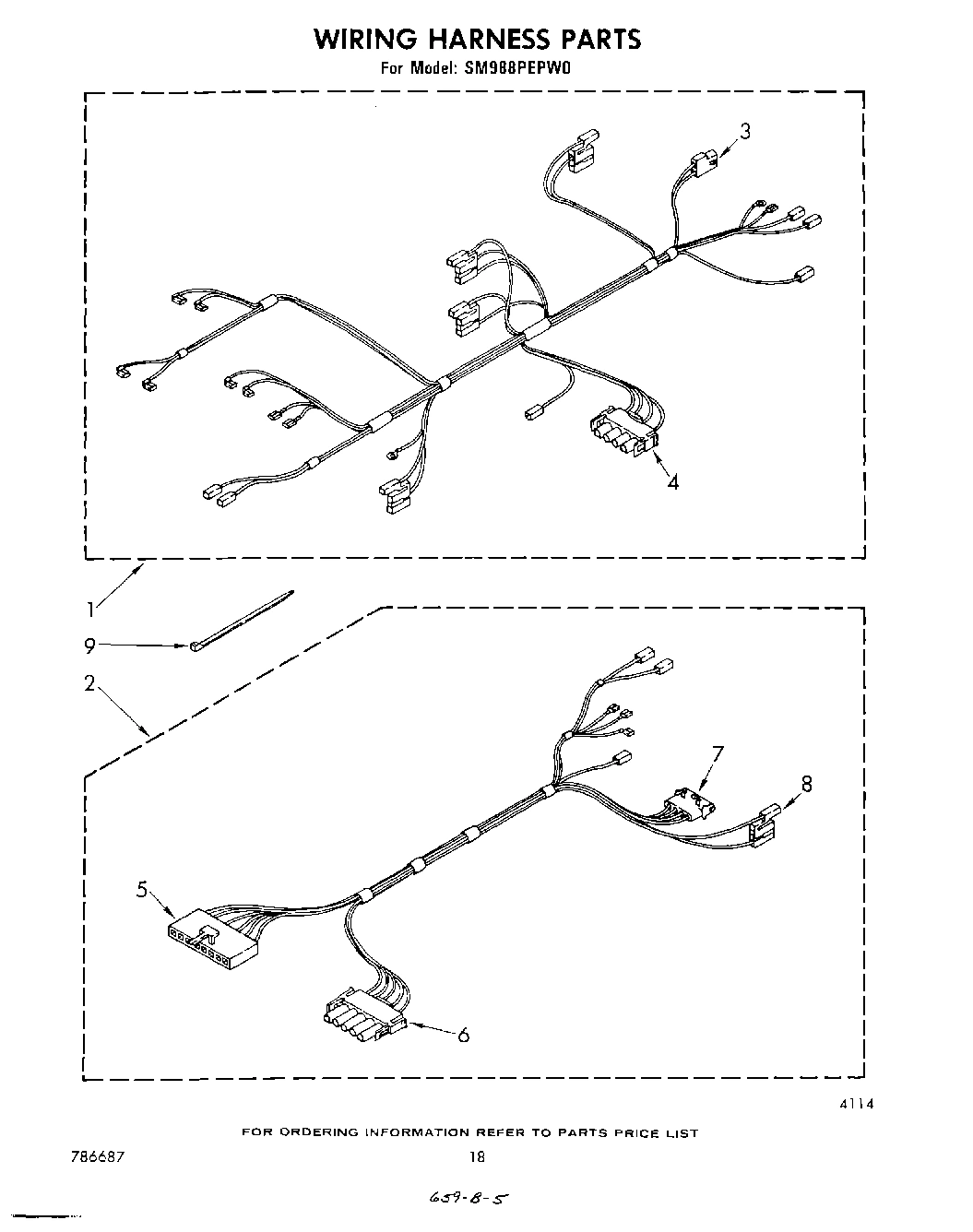 13 - WIRING HARNESS , LITERATURE AND OPTIONAL