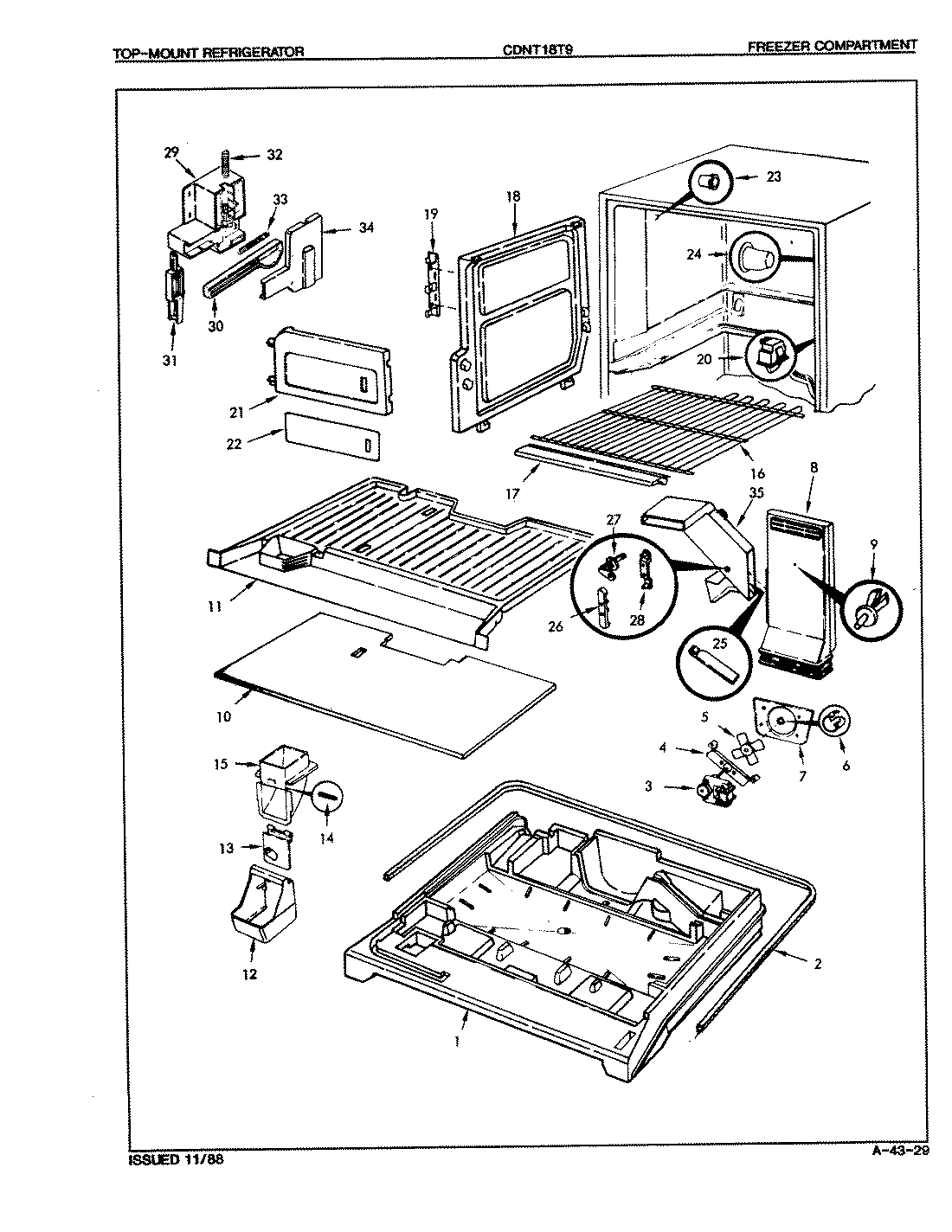 01 - FREEZER COMPARTMENT
