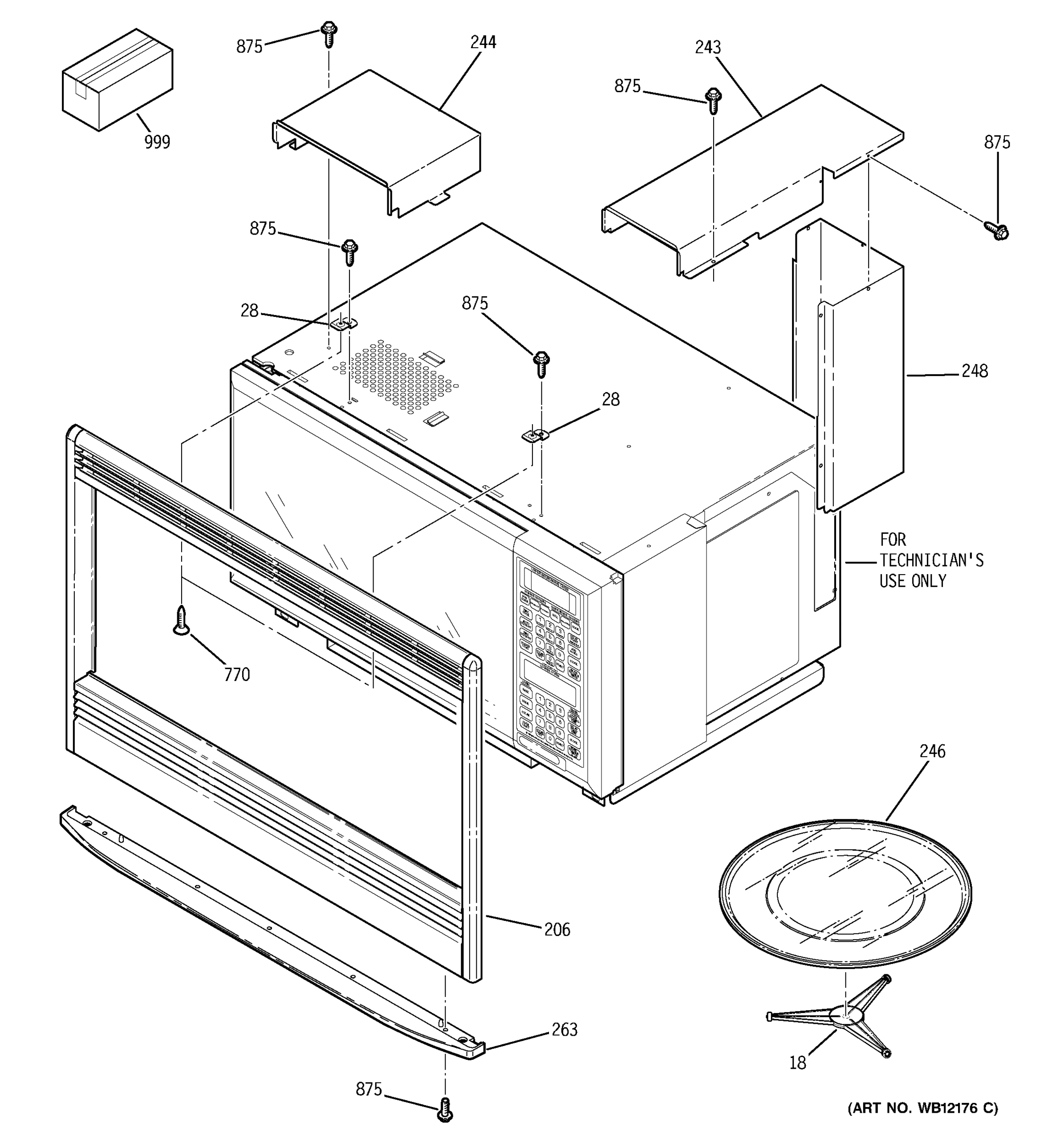 MICROWAVE ENCLOSURE