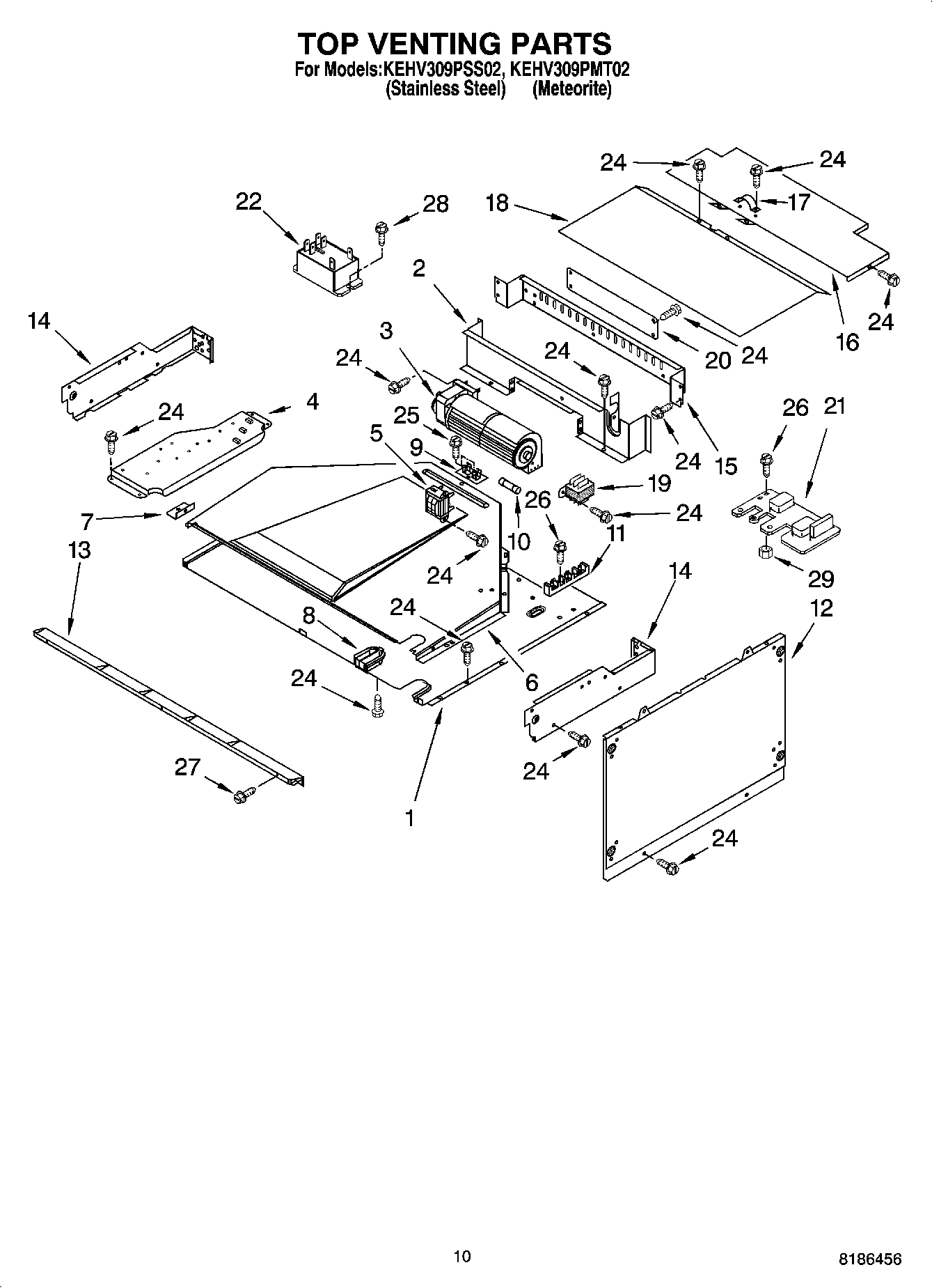 08 - TOP VENTING PARTS