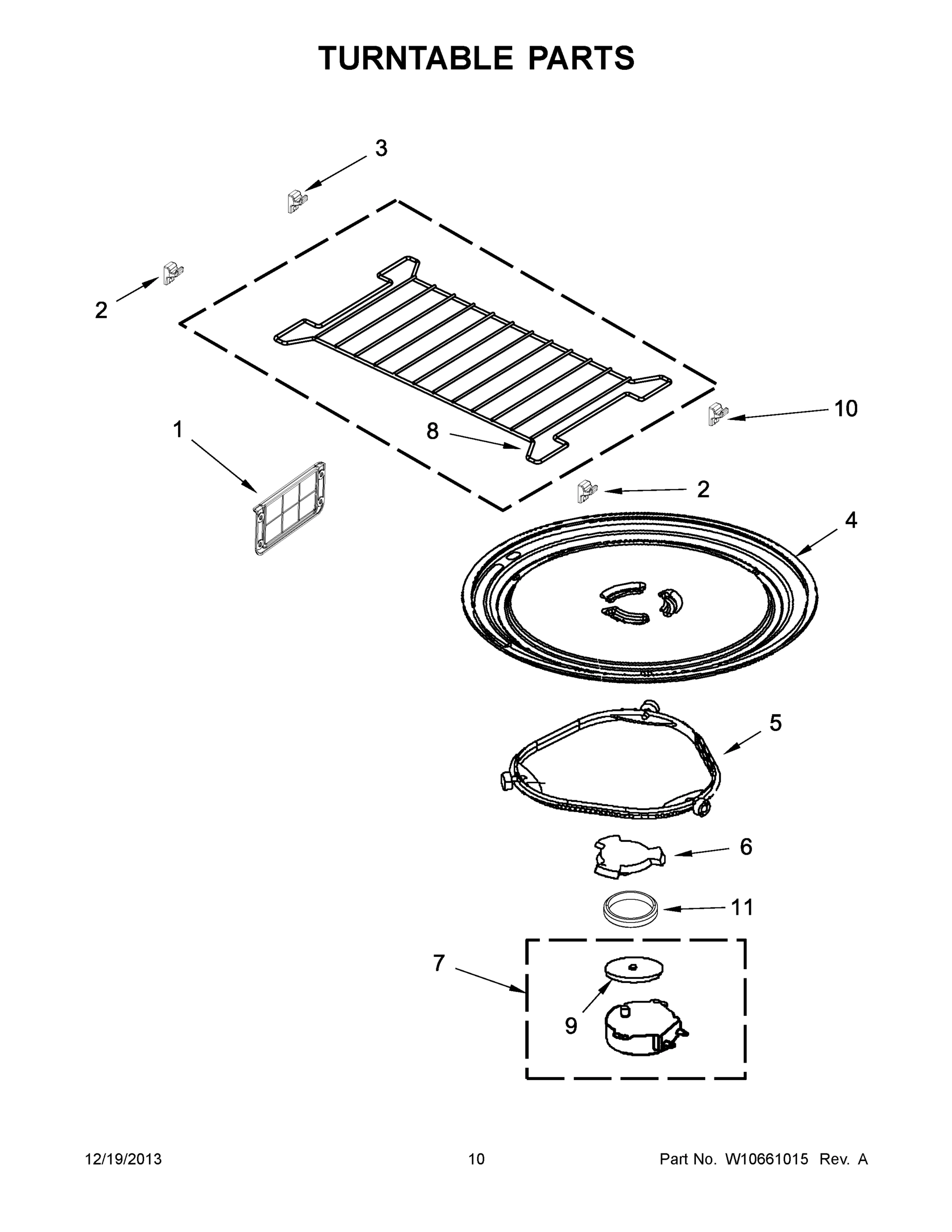 06 - TURNTABLE PARTS