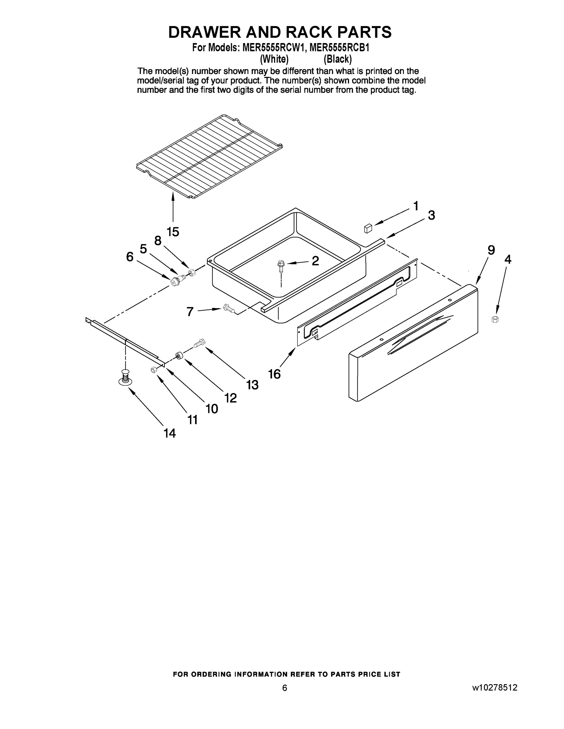 05 - DRAWER AND RACK PARTS