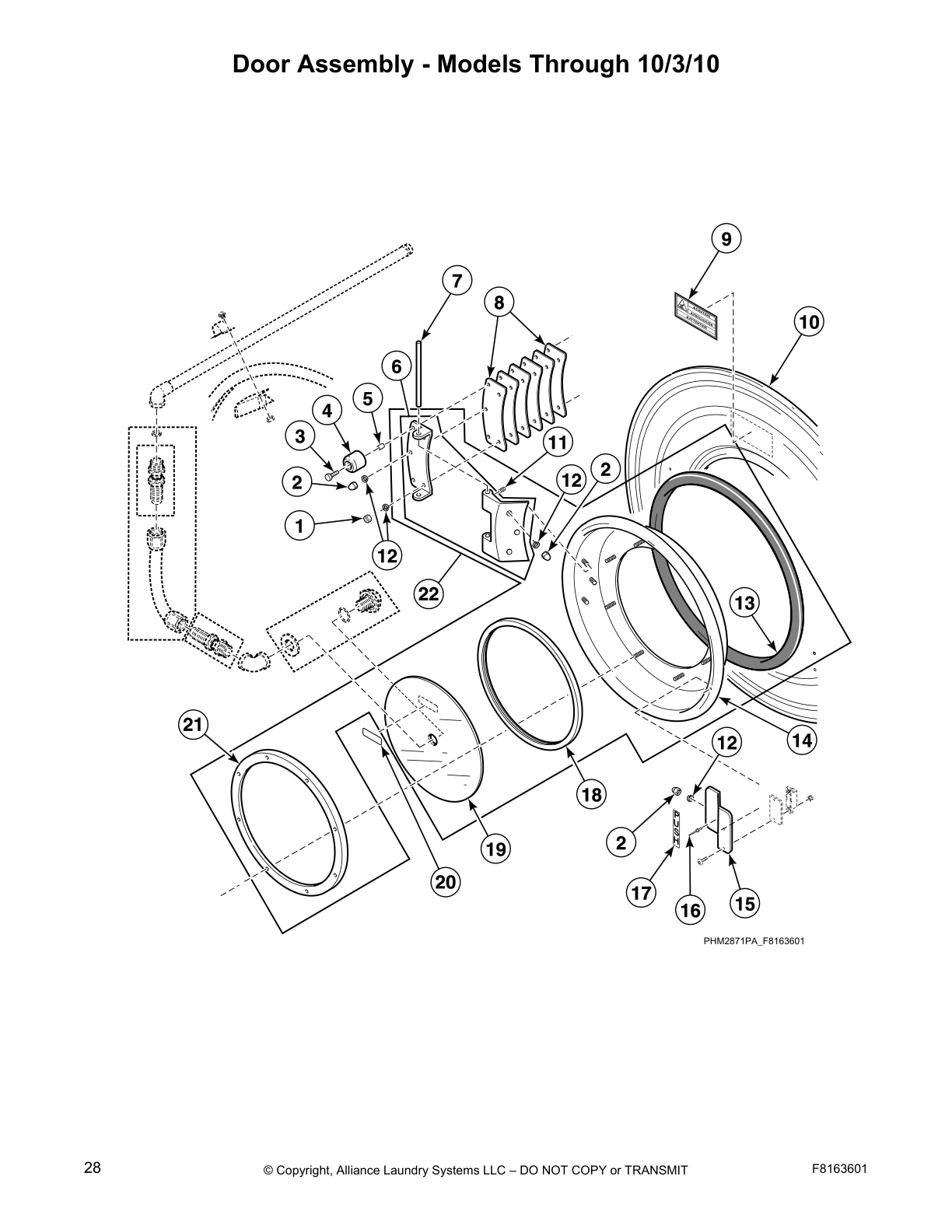 Door Assembly - Models Through 10/3/10