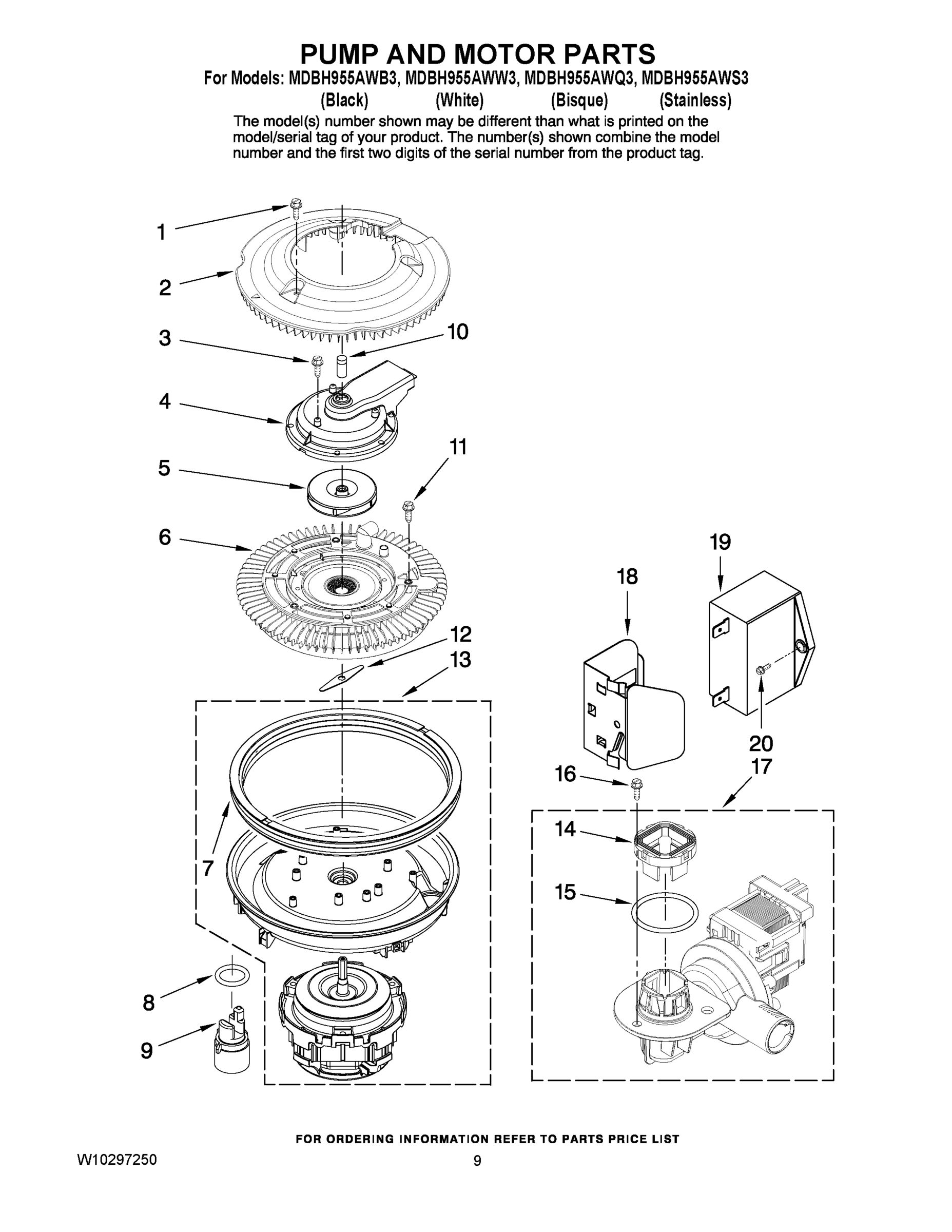 08 - PUMP AND MOTOR PARTS